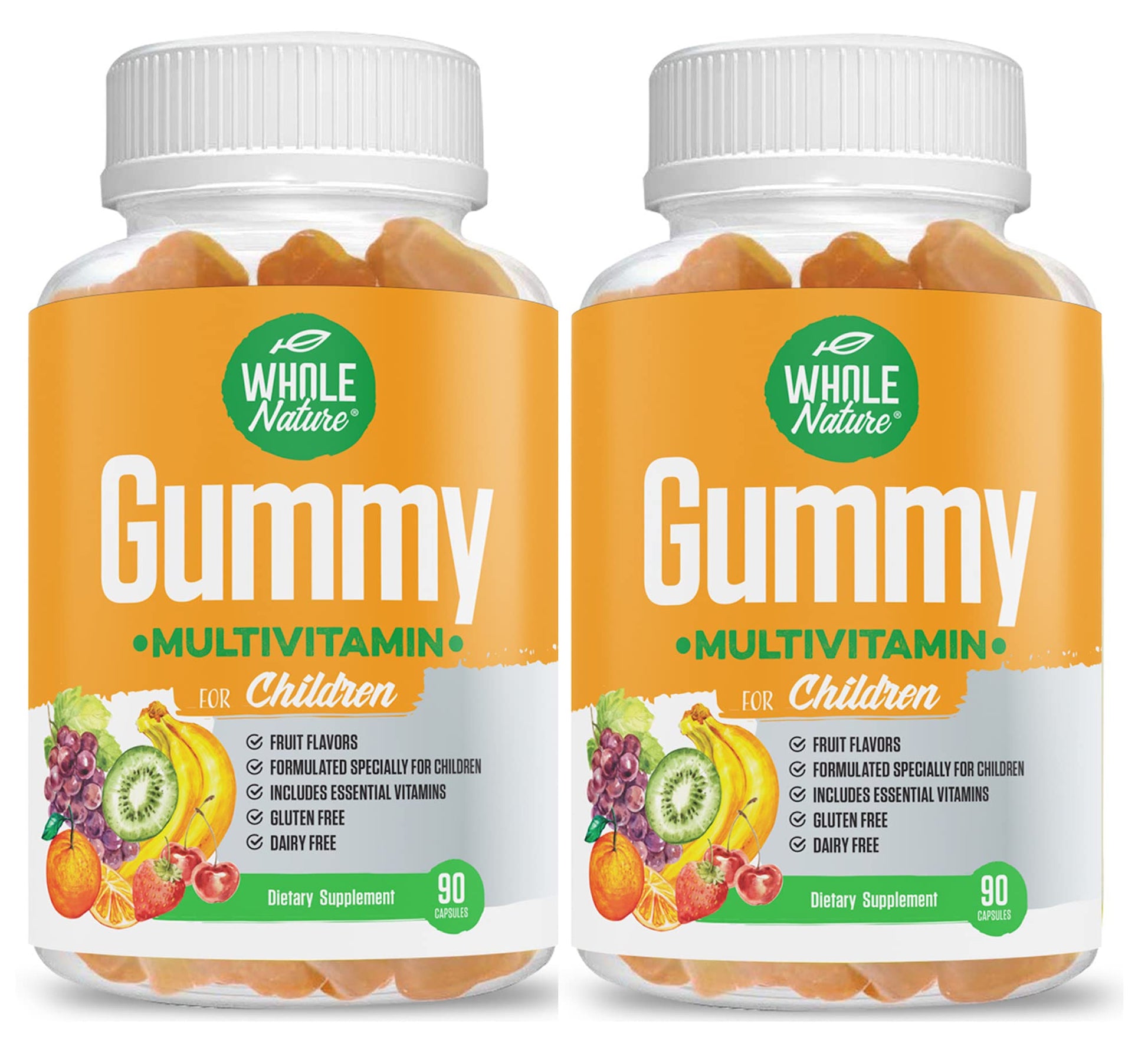 Whole Nature Kids Vitamins Gummy 90 Count