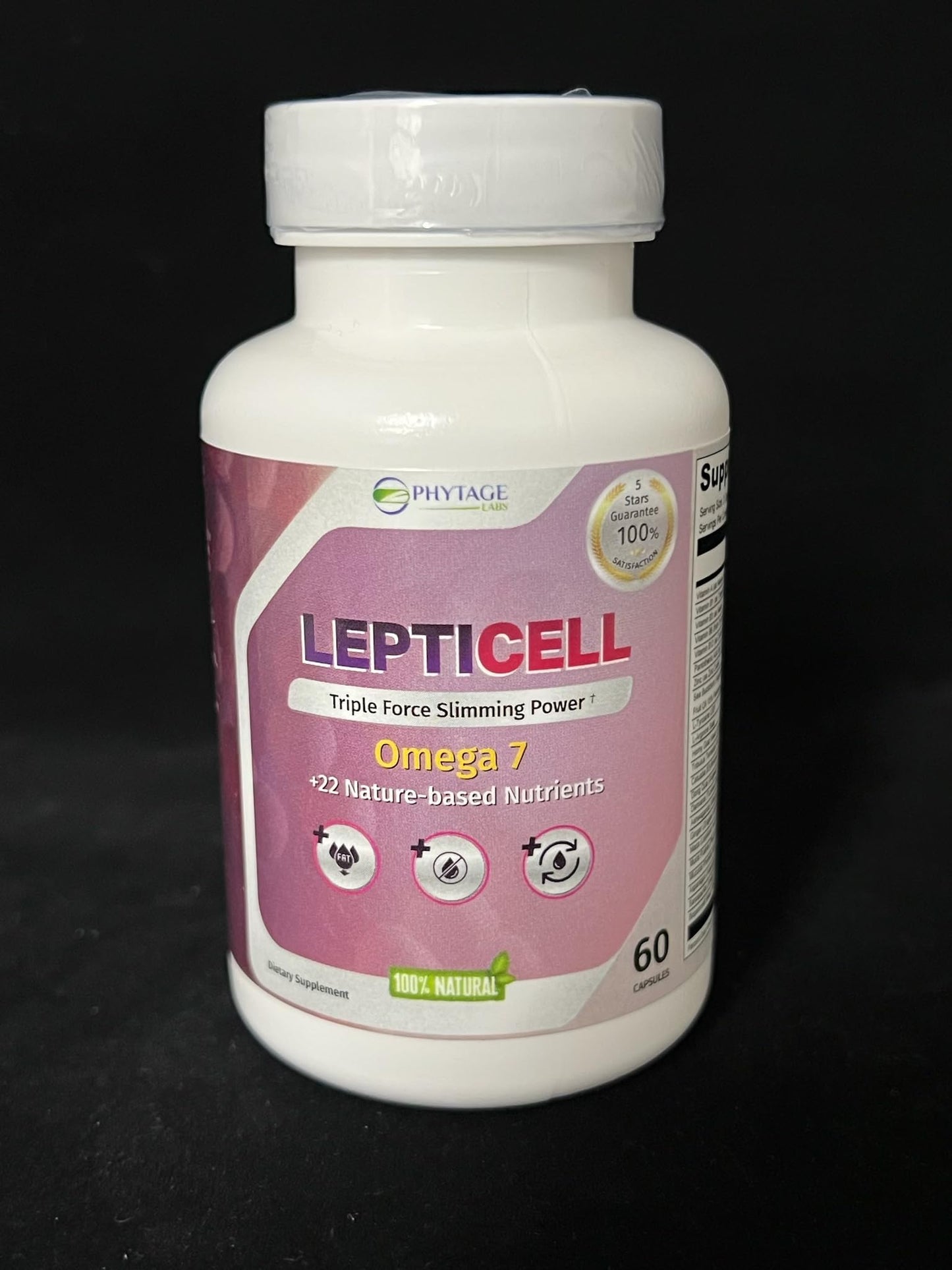 Phytage Labs LeptiCell Advanced Wellness Supplement Capsule 1 Count