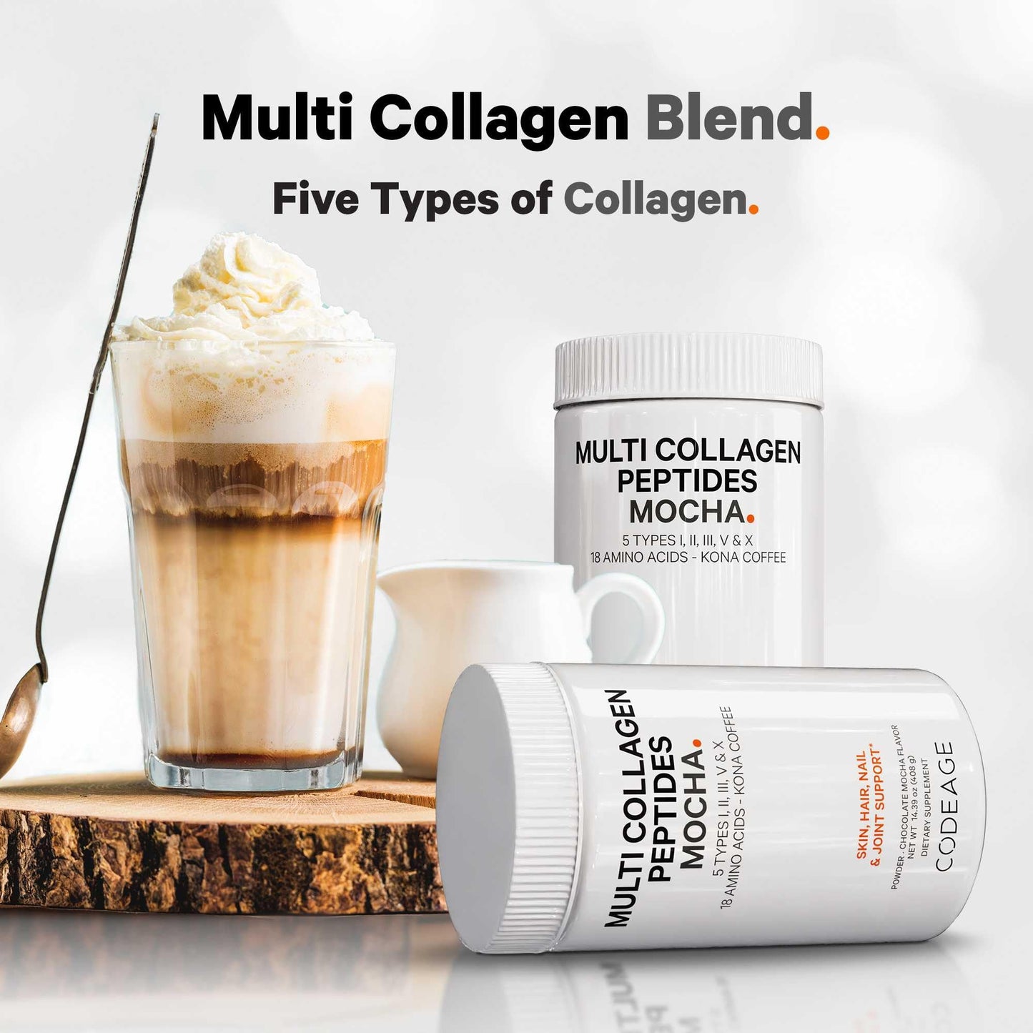 Codeage Multi Collagen Peptides Protein Powder 14.39oz