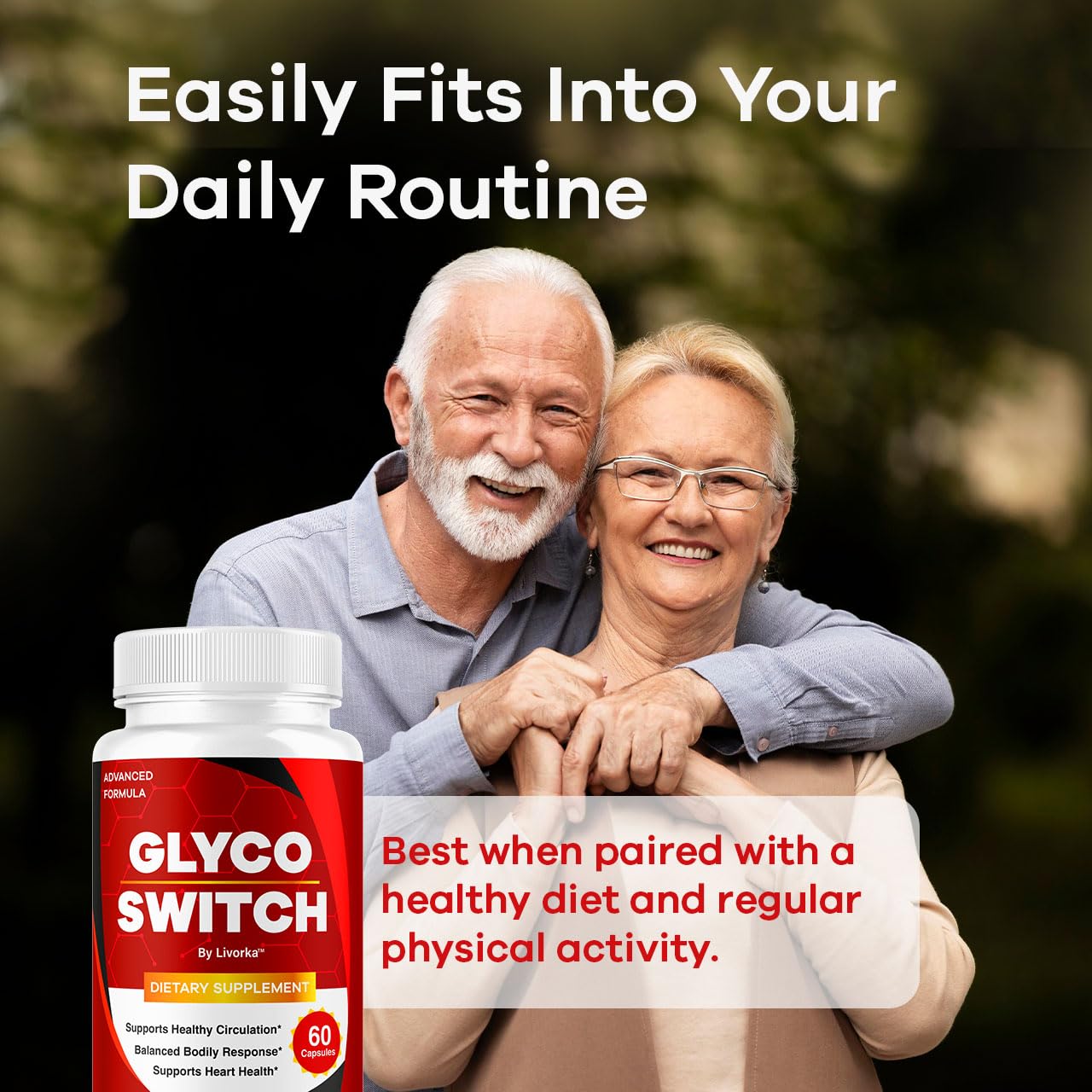 LIVORKA Glyco Switch Capsules, 180 Capsules