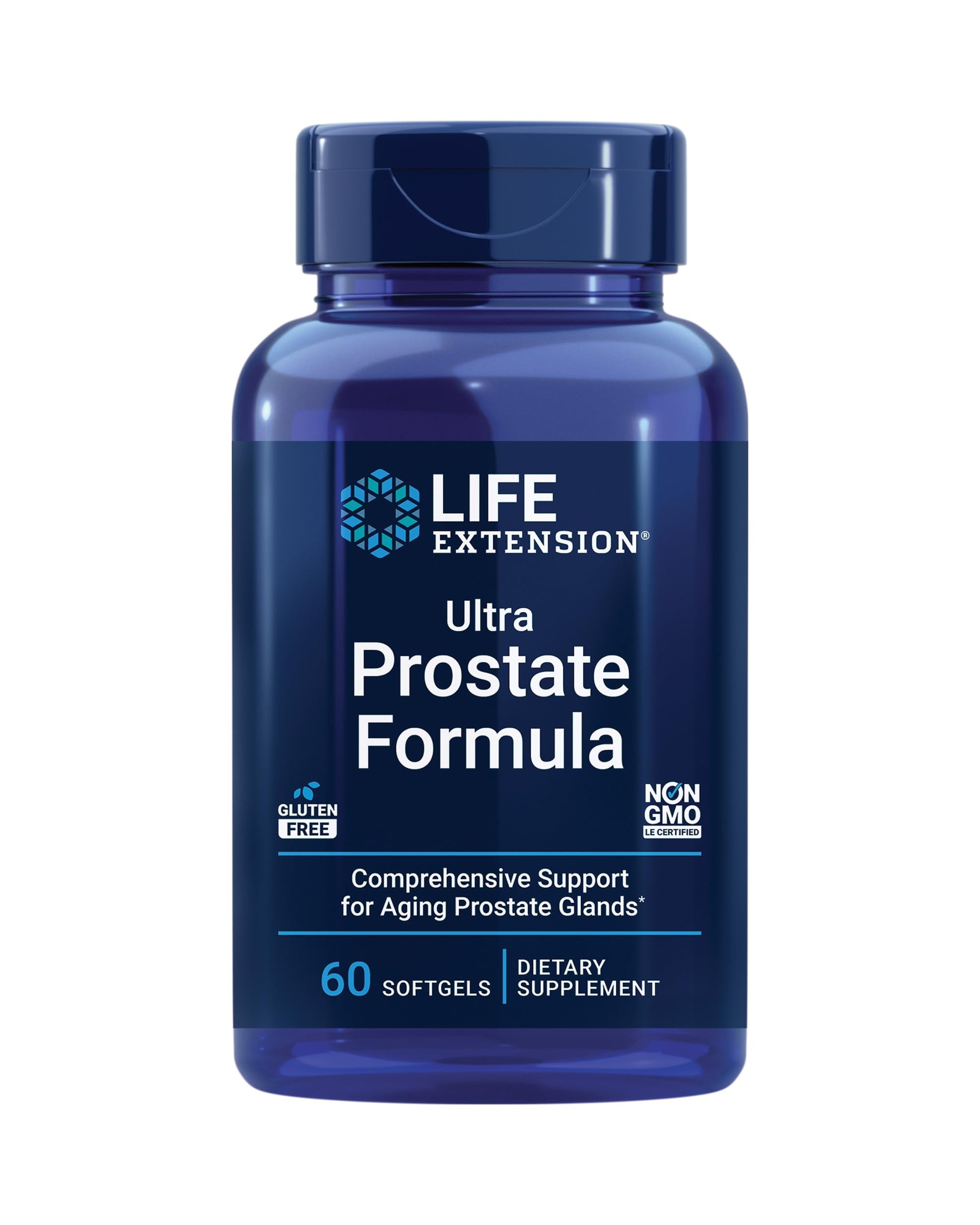 Life Extension Curcumin Turmeric & Ultra Prostate Formula with Saw Palmetto, Capsules & Softgels Bundle, 120 Count