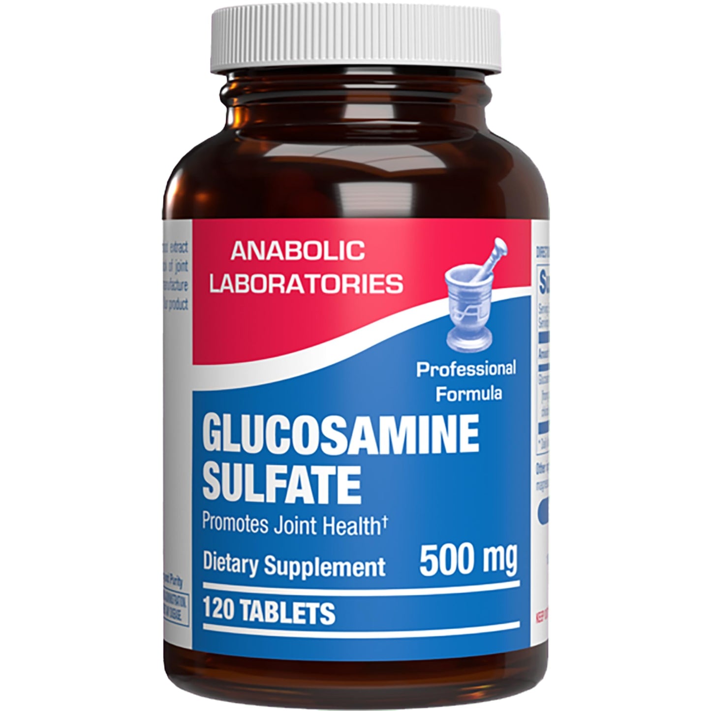 Anabolic Laboratories Glucosamine Sulfate Joint Health Supplement Tablets 120 Tablets