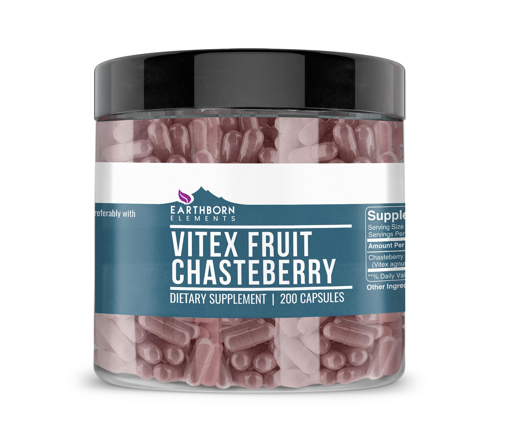 Earthborn Elements Vitex (Chasteberry) 200 Capsules