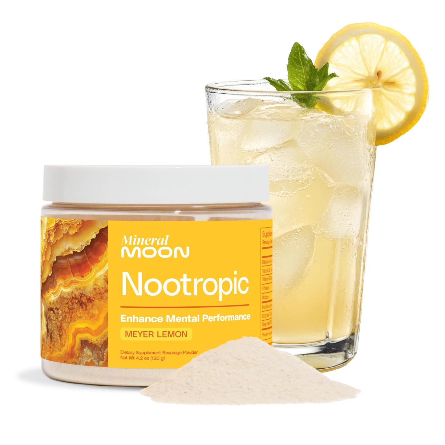Mineral Moon Premium Cognitive Ignition Nootropic Powder 4.2