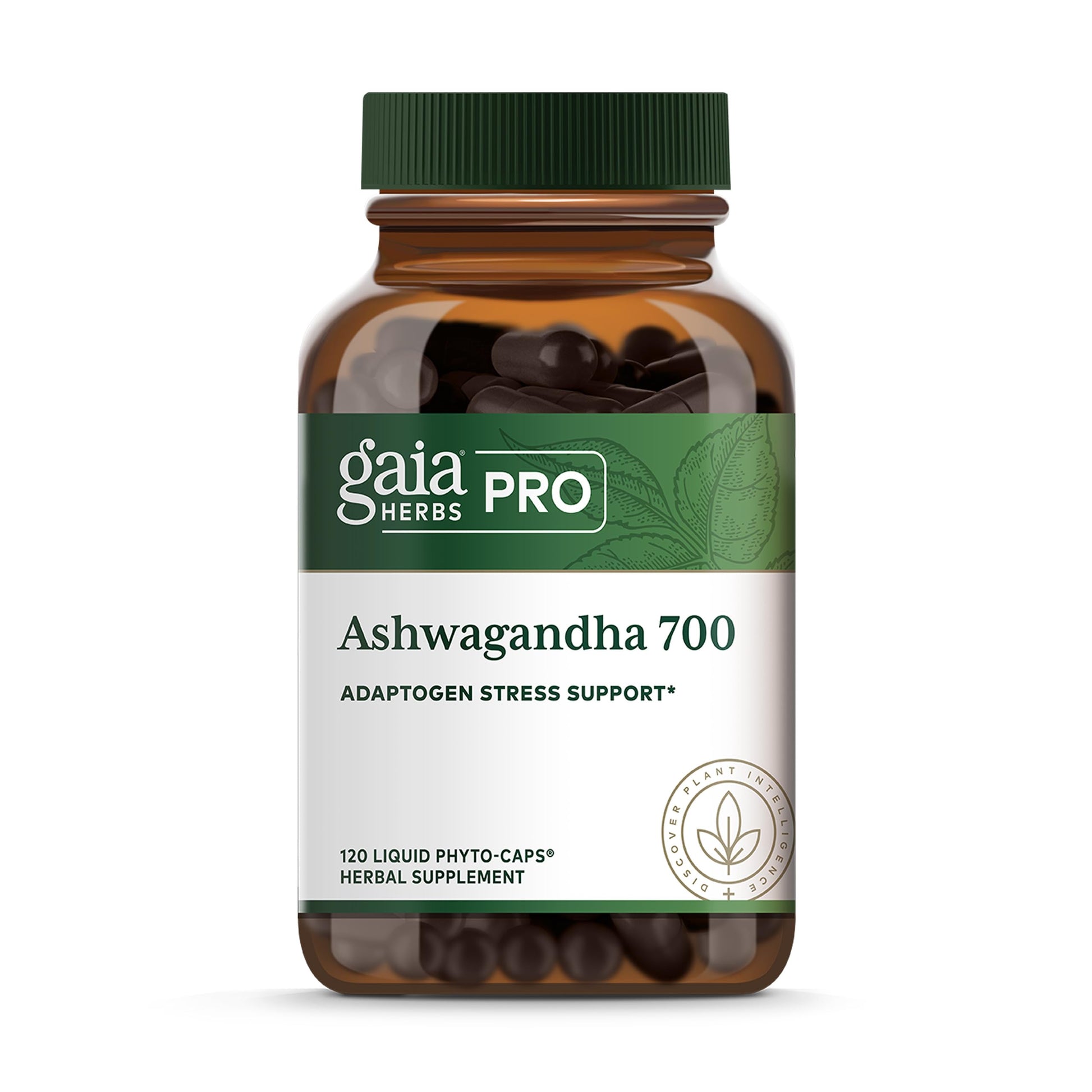 Gaia Herbs PRO Ashwagandha 700 Capsule, 120 Count