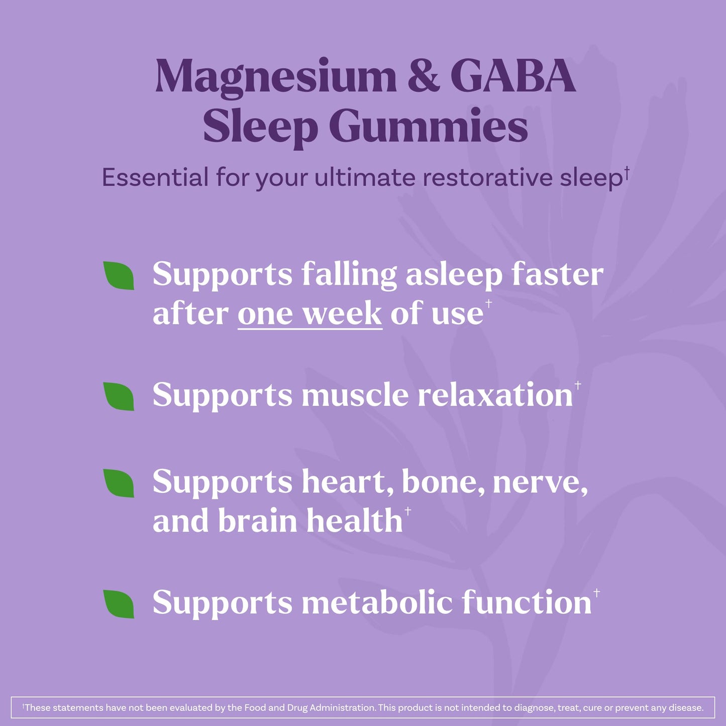 Natrol Sleep & Restore Magnesium Glycinate Blend Gummies, 60 Count