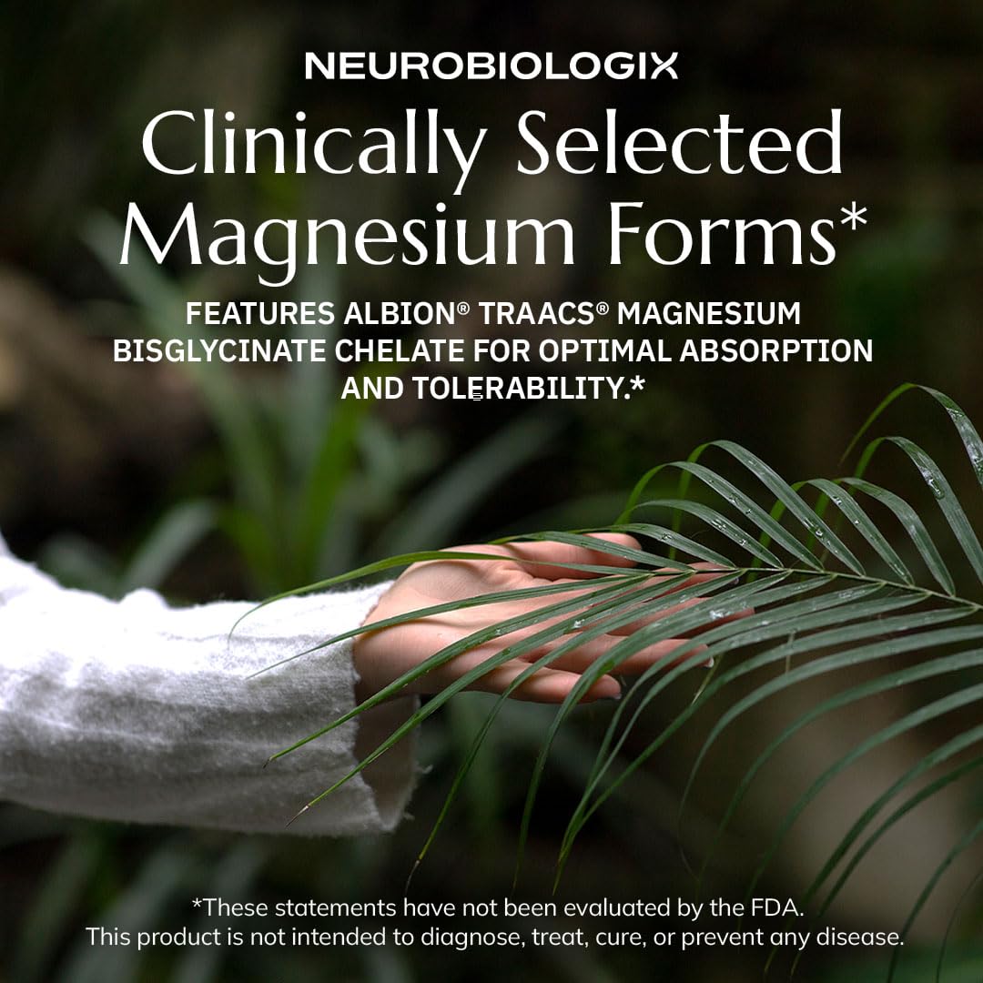 Neurobiologix Magnesium Glycinate Complex Capsules, 100 Capsules