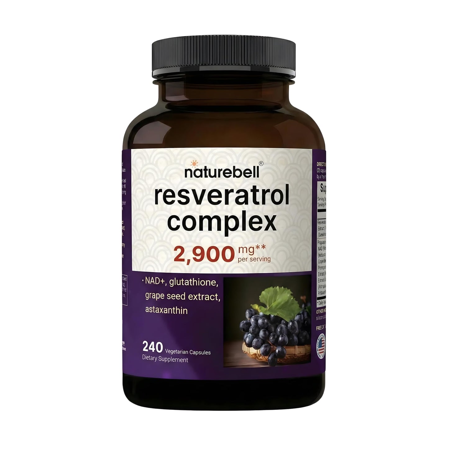 NatureBell Resveratrol Complex Capsule 1 Count