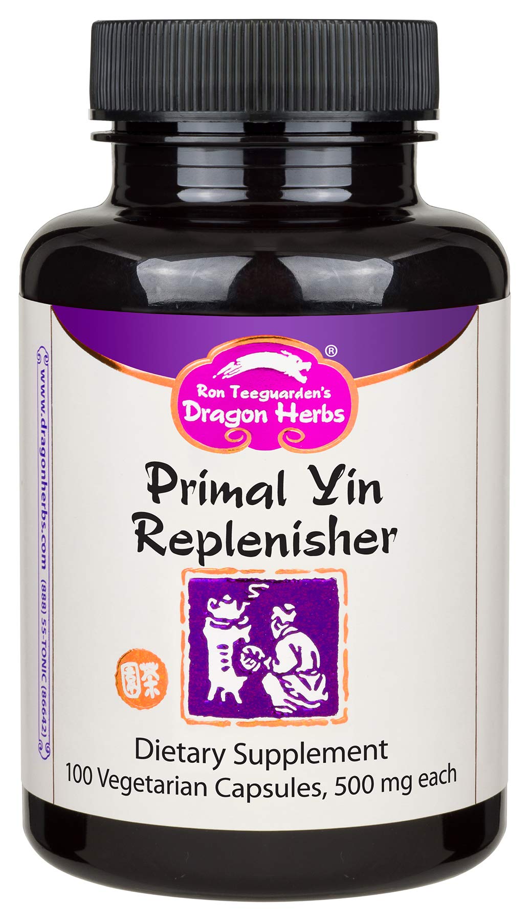 Dragon Herbs Primal Yin Replenisher 500 mg Capsule 100 Count