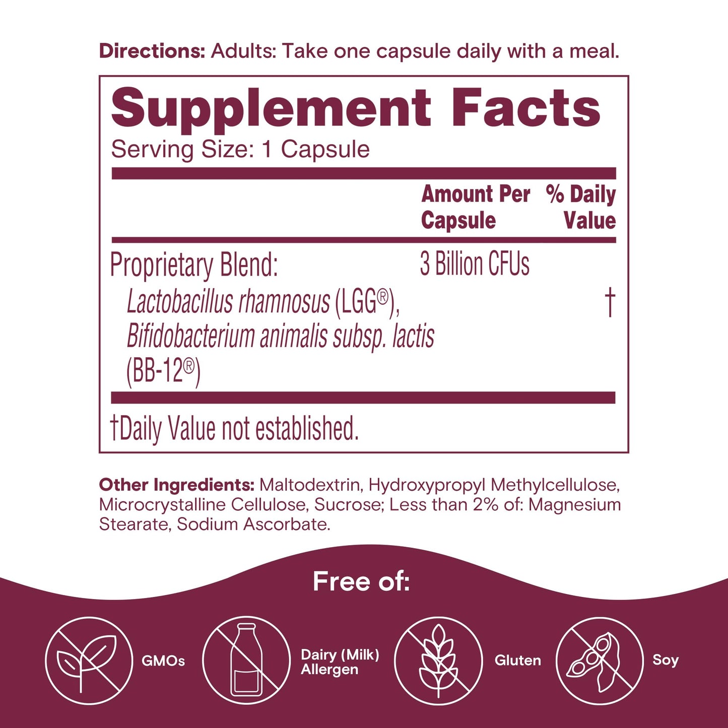Phillips' Colon Health Daily Probiotic Capsules, 180 Count