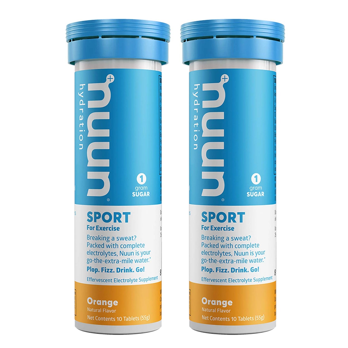 Nuun Bev Tube Orange Tablets, 20 Count