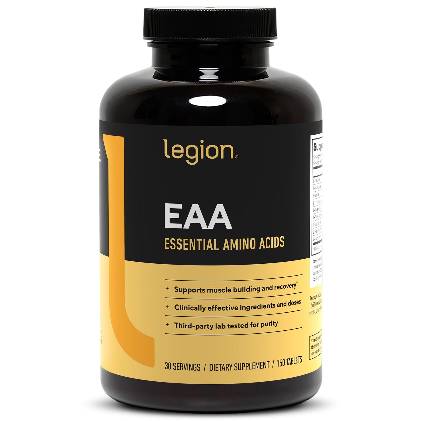 LEGION EAA Essential Amino Acids Tablet 150 Count