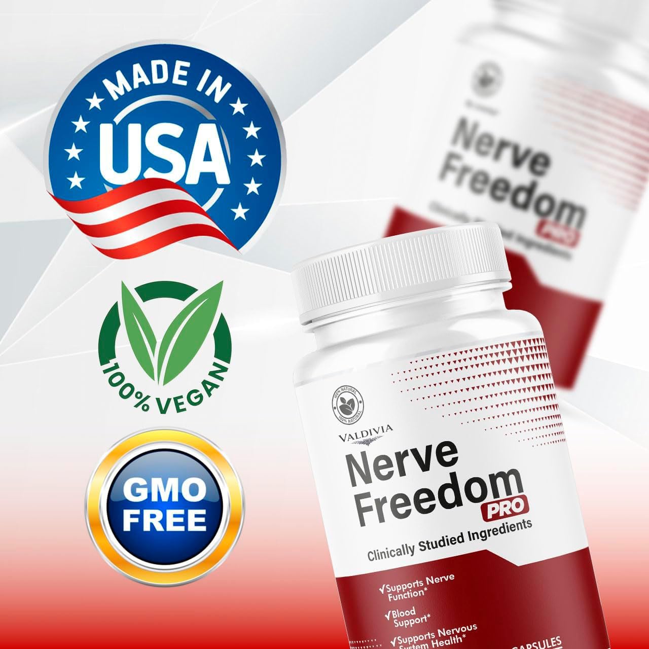 Valdivia Nerve Freedom Pro 120 Capsules