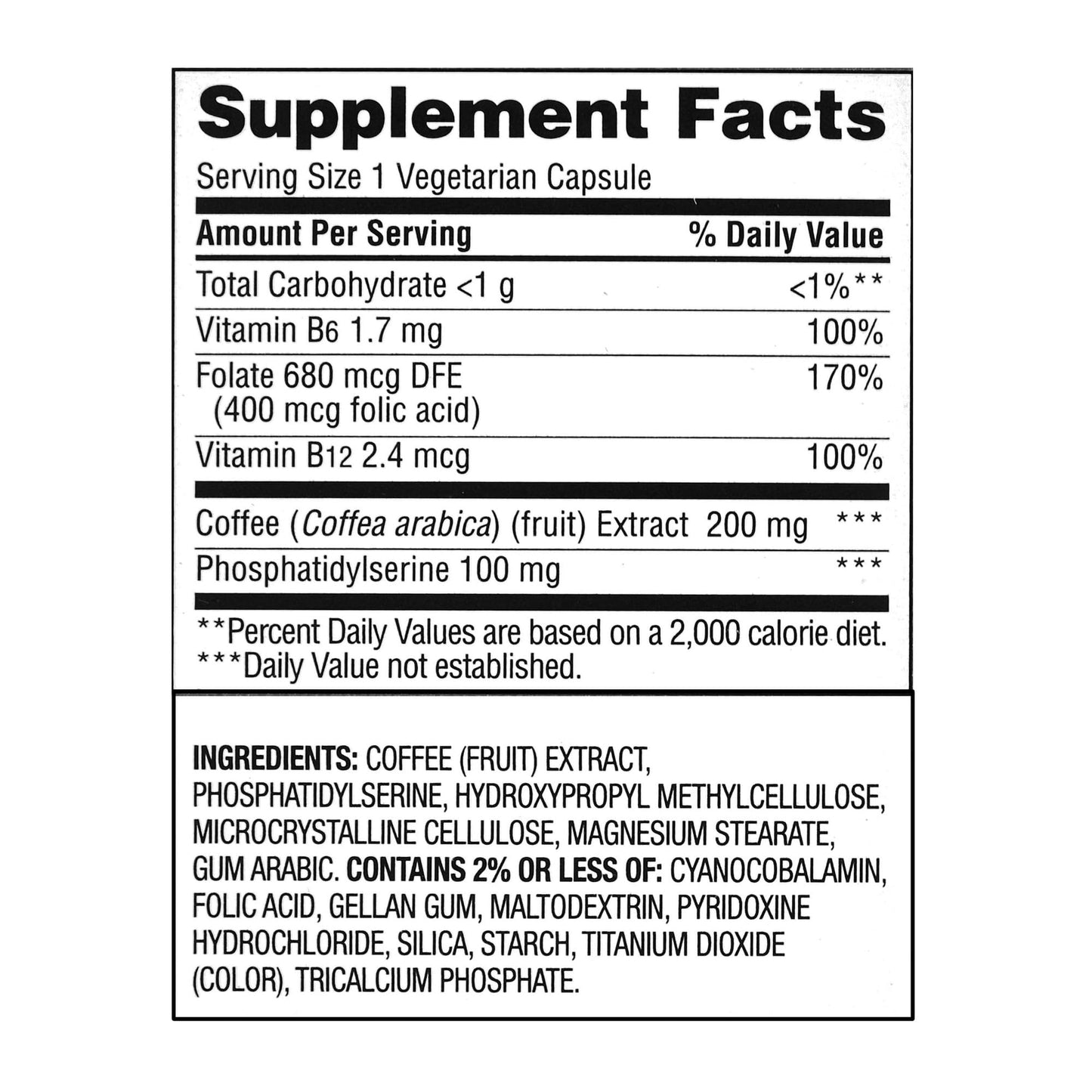 FUSION SHOP STORE Brain Health 6 Function Capsules, 30 Count