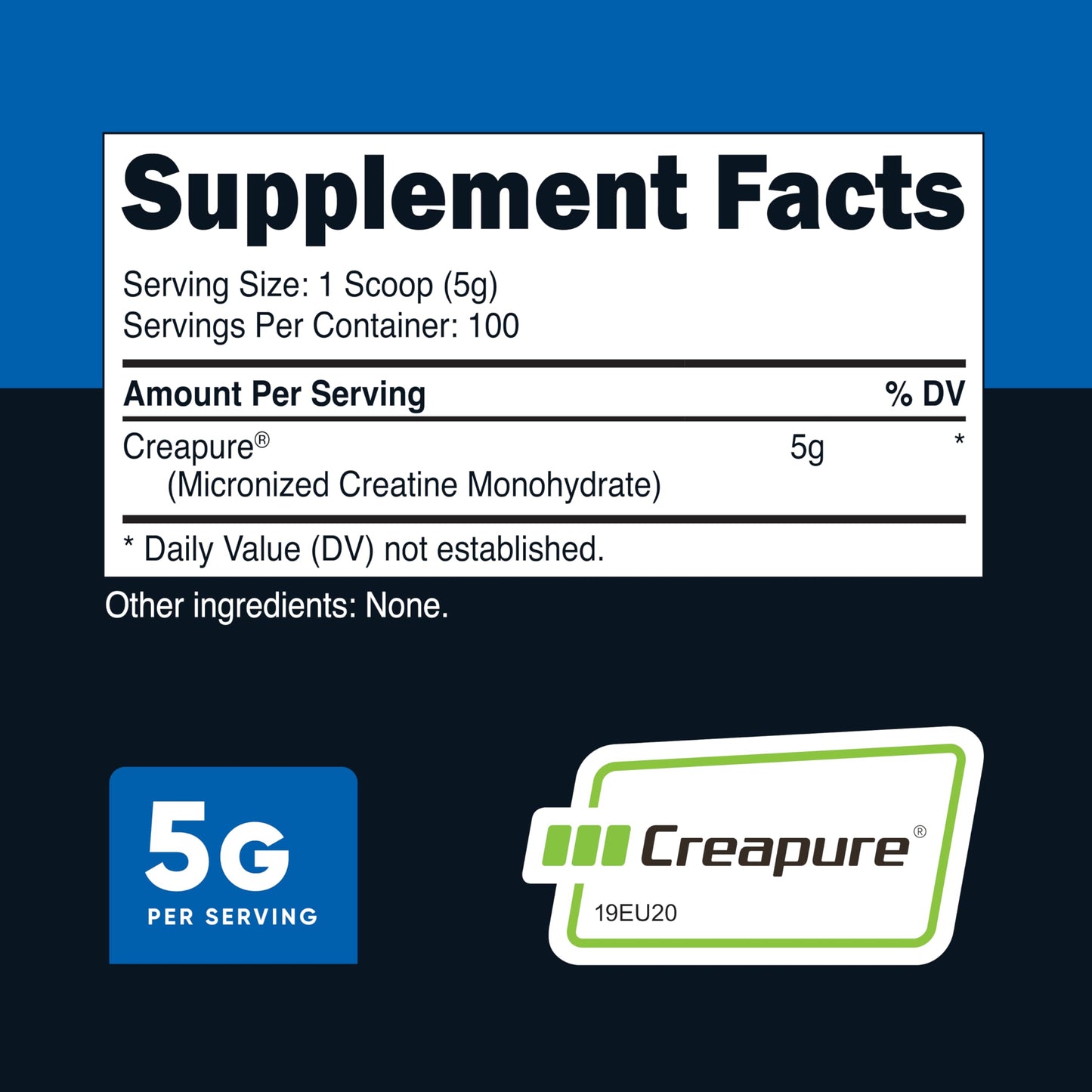 Nutricost Creapure Creatine Monohydrate Powder 17.637