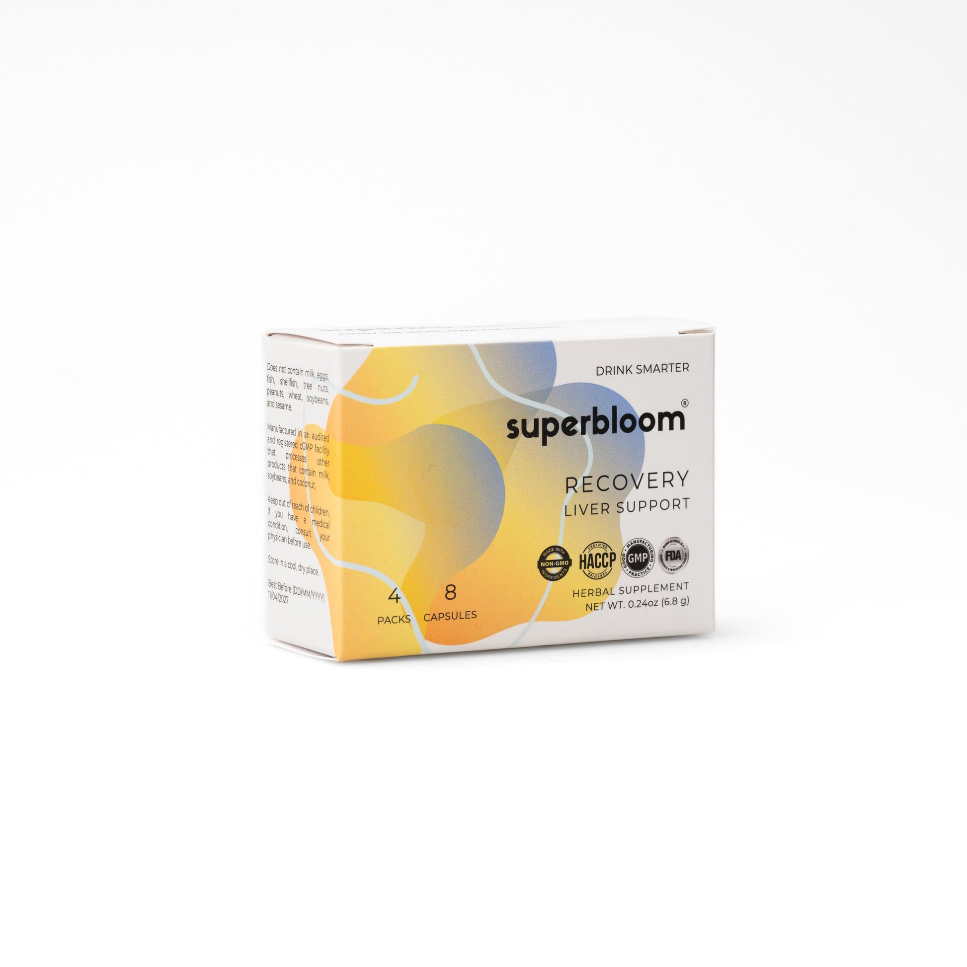 superbloom Recovery Liver Support Capsule 8 Capsules