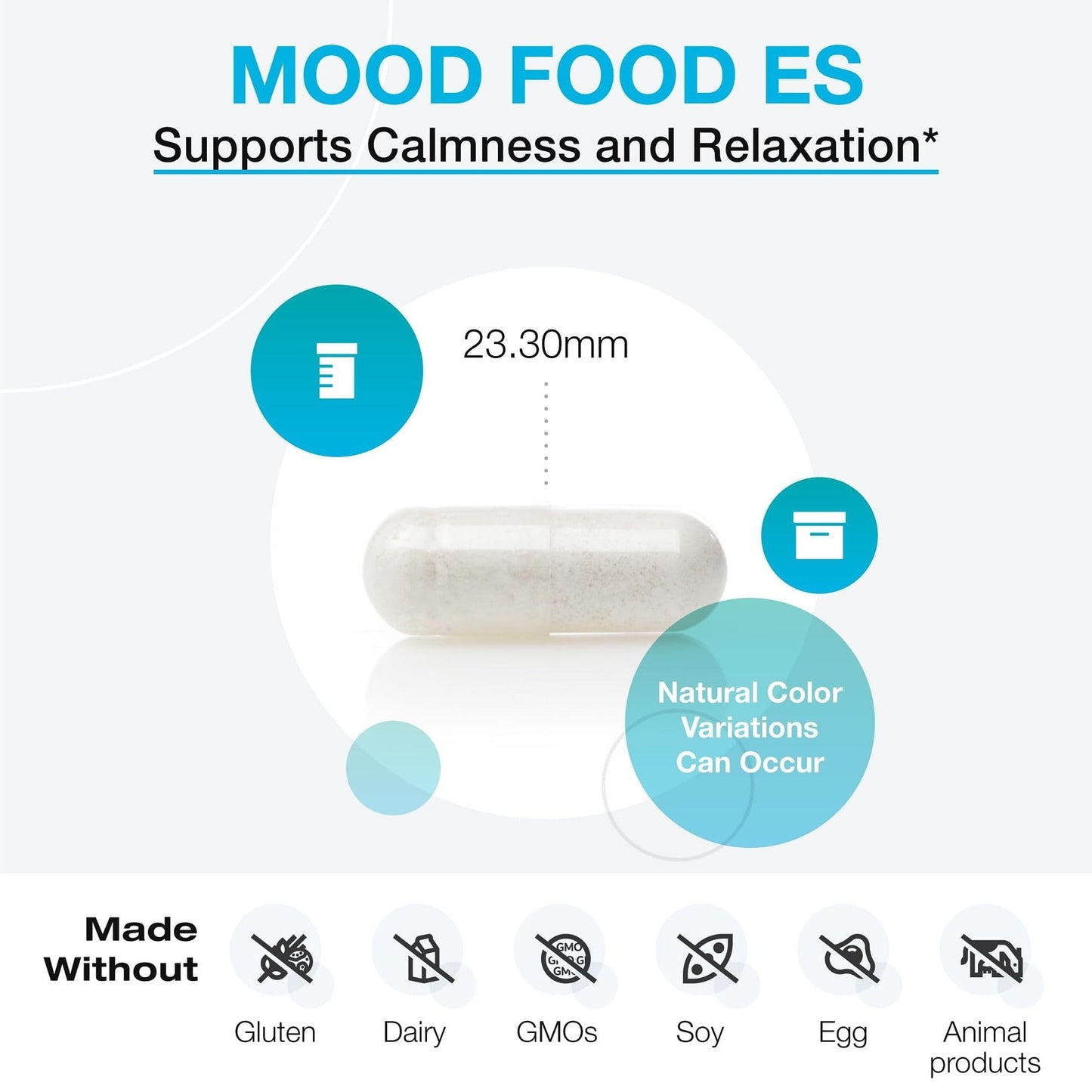 XYMOGEN Mood Food ES Capsules 60 Count