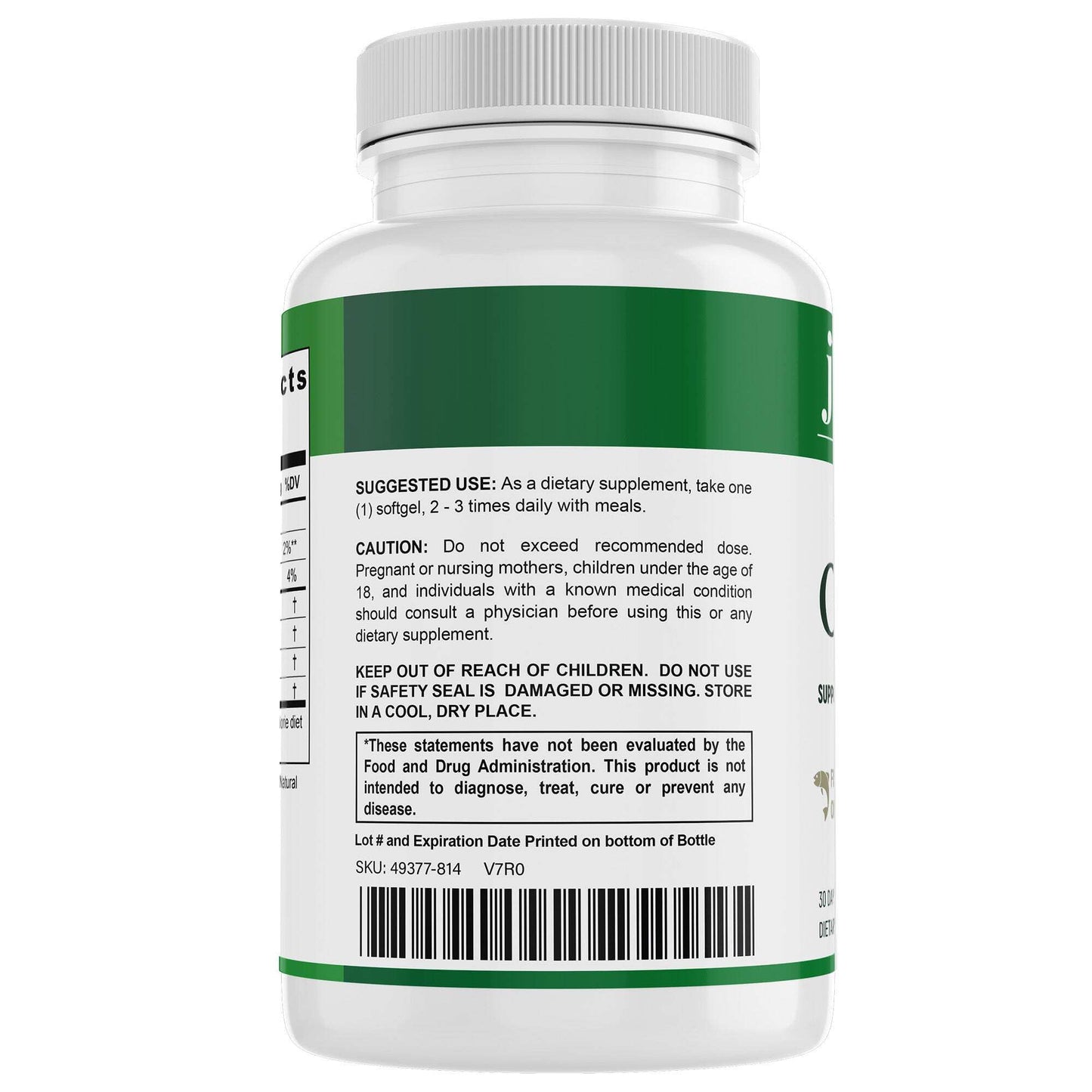 Generic Fish Oil Capsule 60 Capsules
