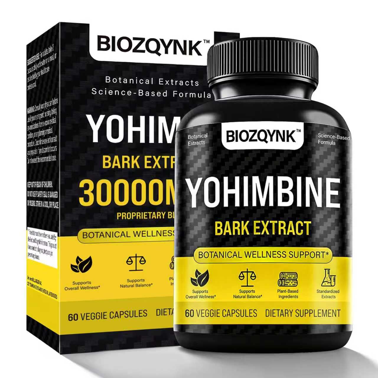 BIOZQYNK Botanical Vitality Formula 60 Capsules