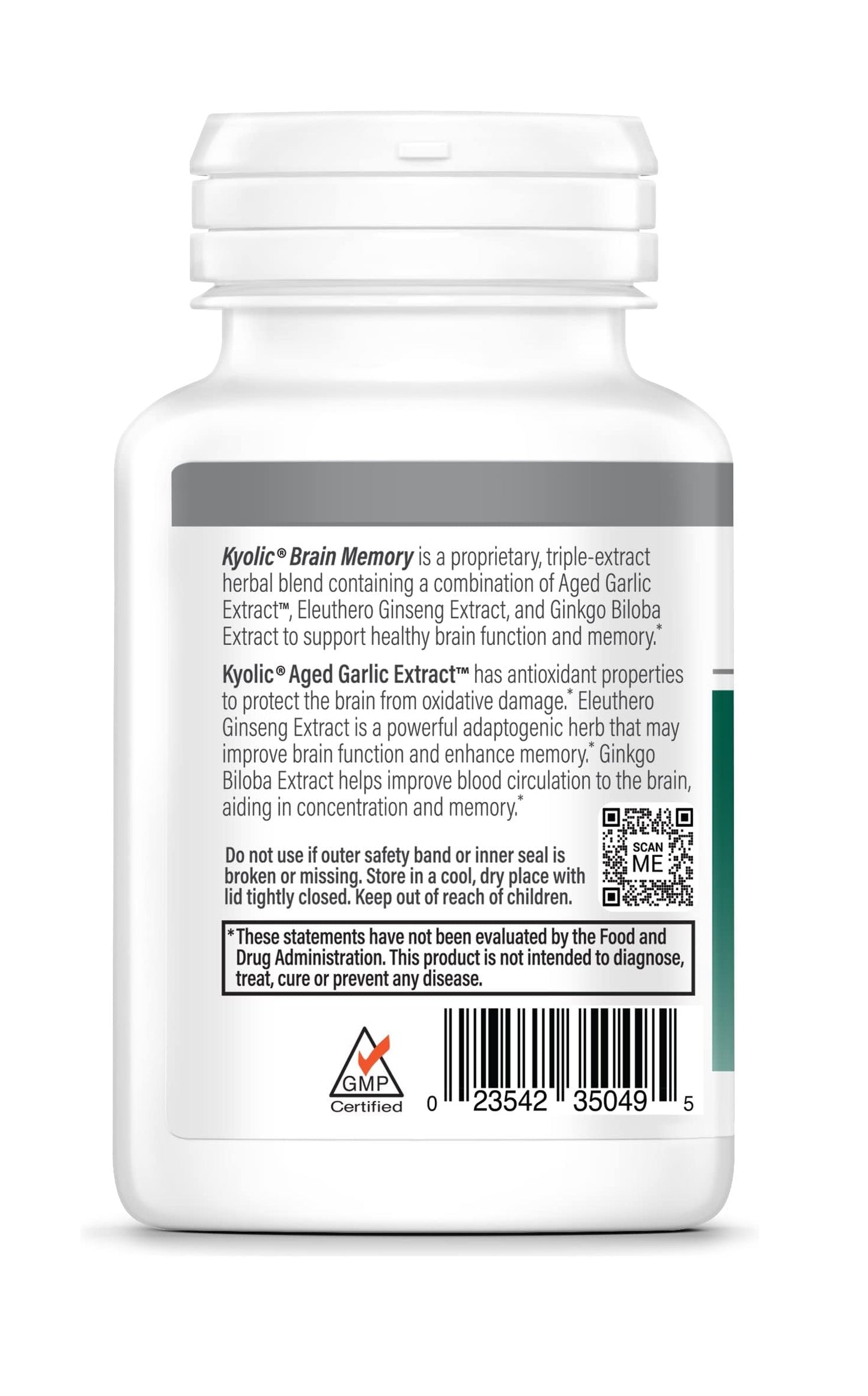 Kyolic Brain Memory 90 Capsules
