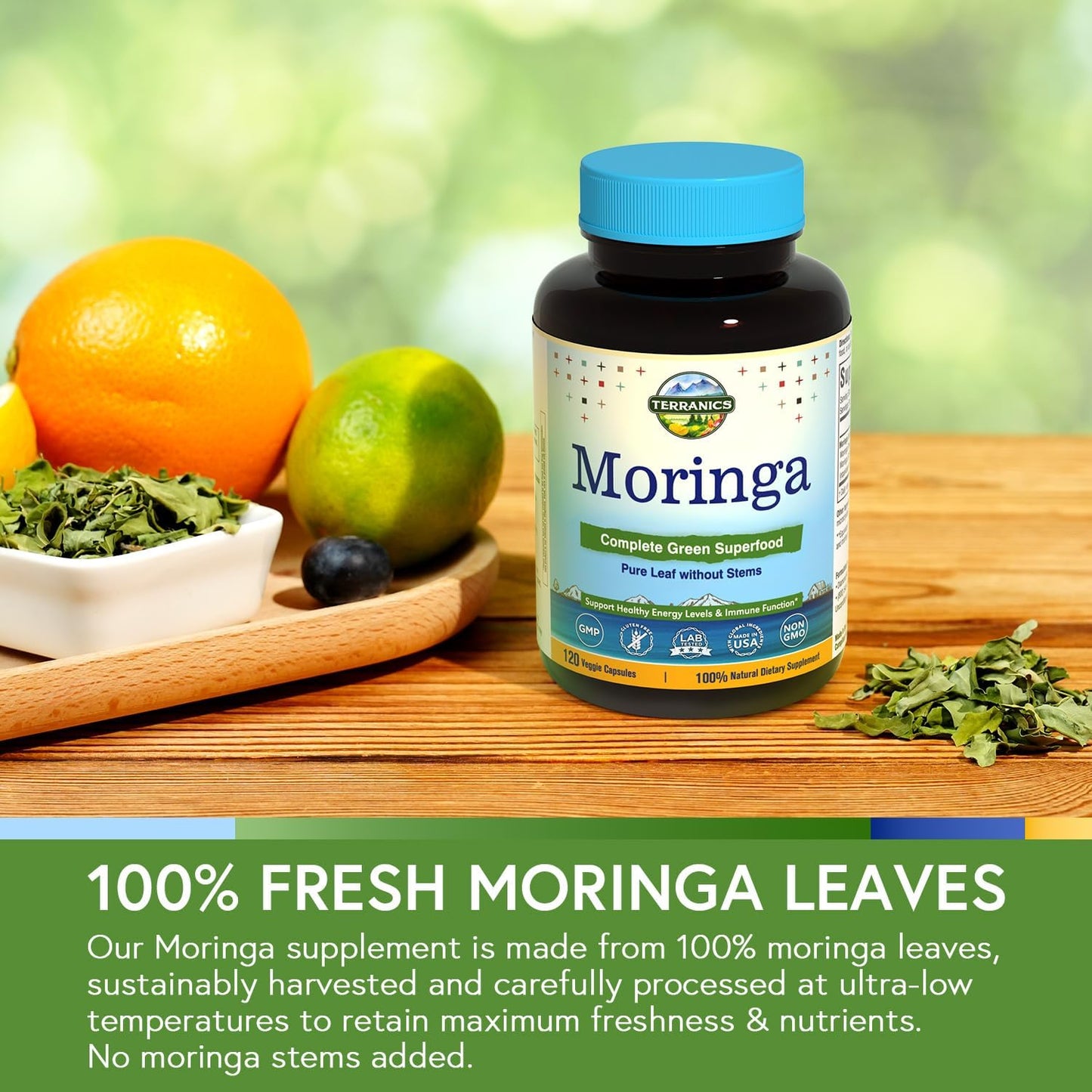 Terranics Moringa Capsules 120 Capsules
