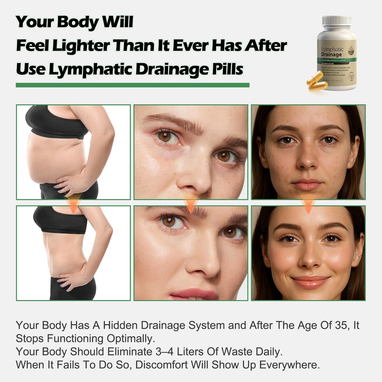 Tnaasmais Lymphatic Drainage Capsules, 60 Capsules