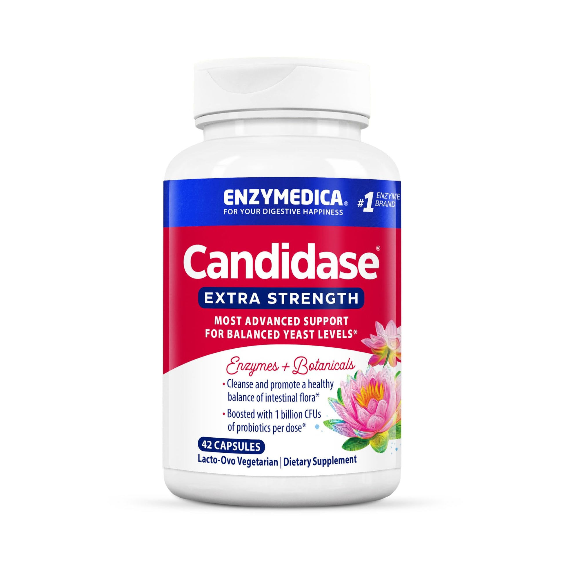 Enzymedica Candidase Extra Strength Capsule, 42 Capsules