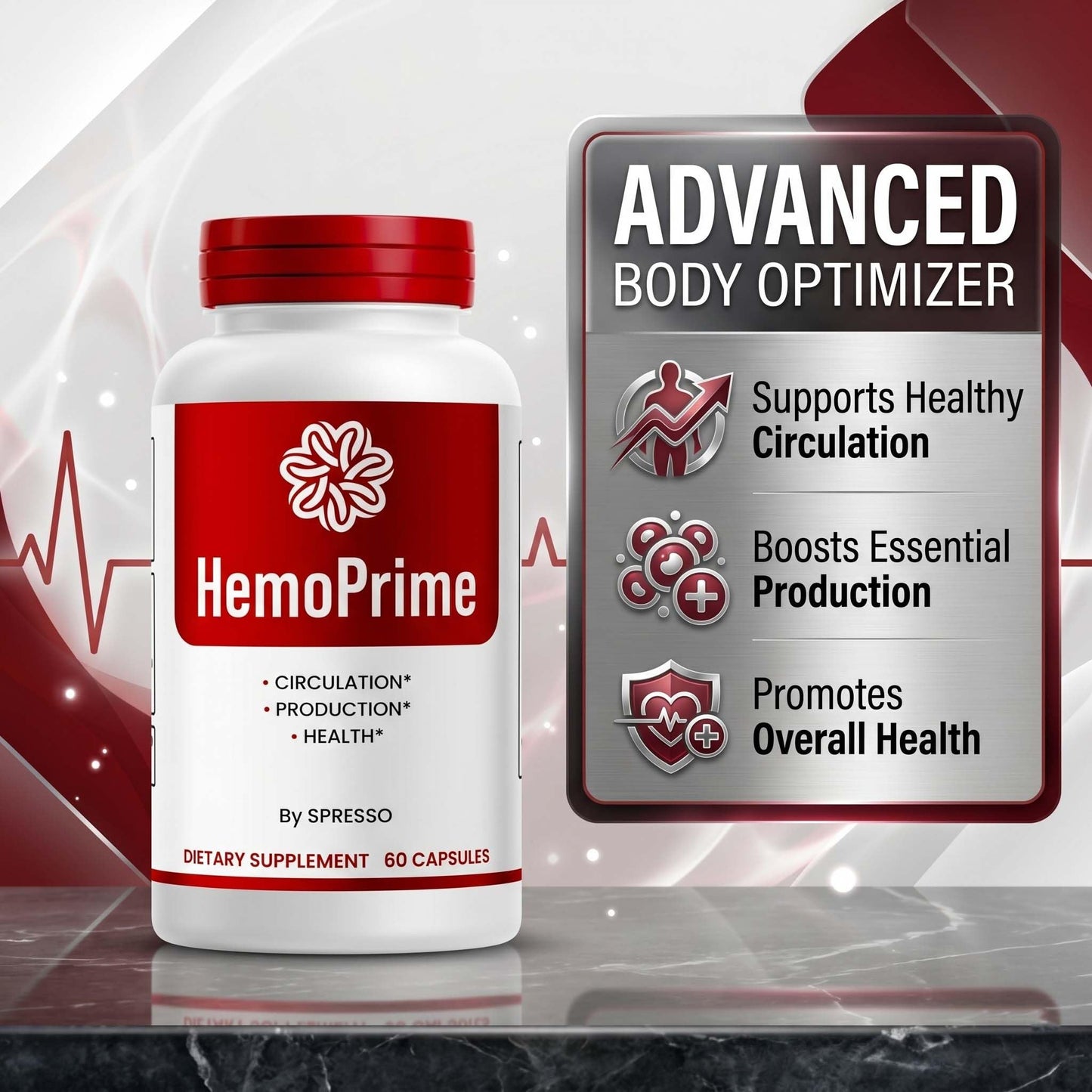 SPRESSO Hemo Prime Capsules 300 Capsules