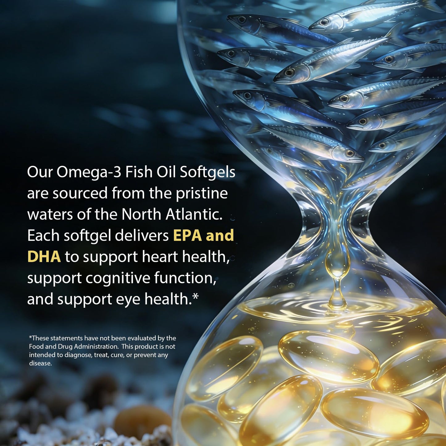 shwdppmy Omega-3 Fish Oil Softgels 240
