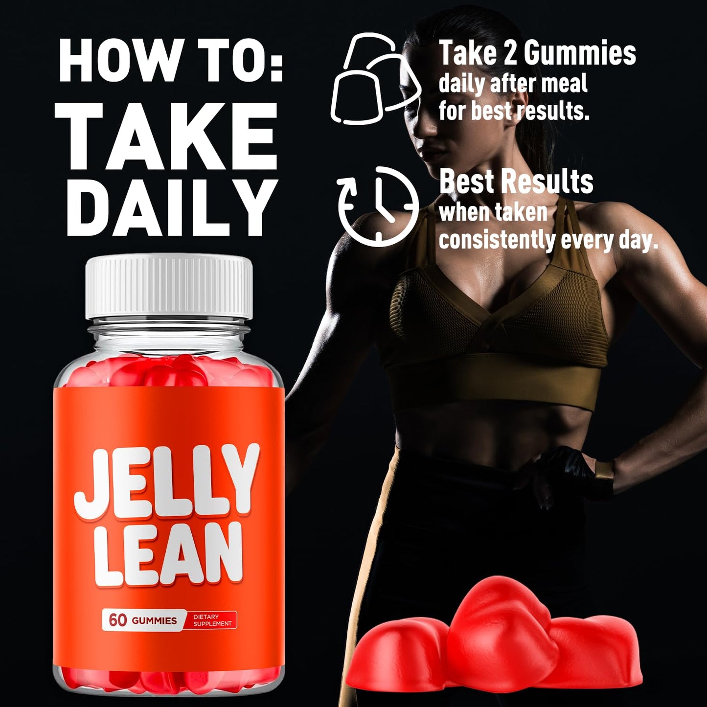 Flex University Jelly Lean Gummies - 120 Gummies