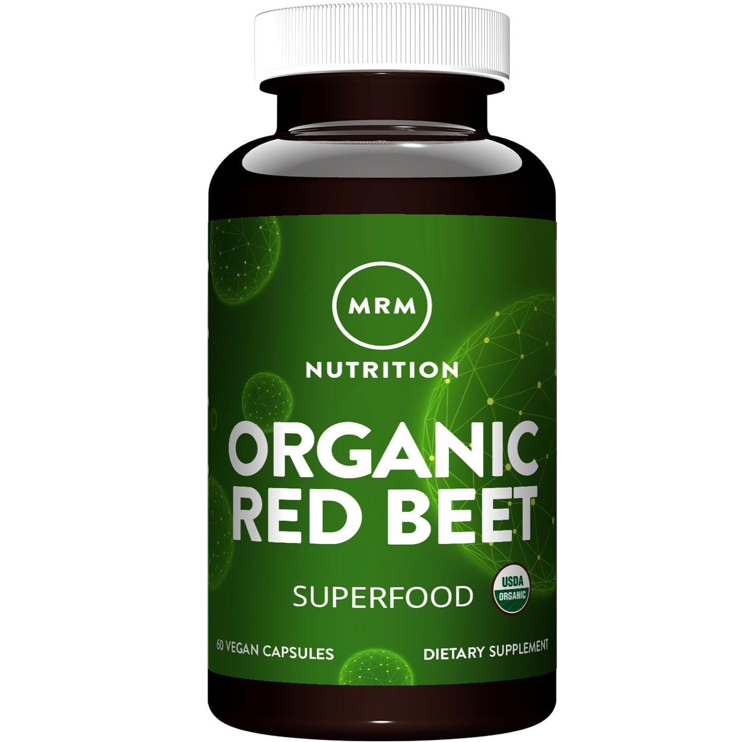 MRM Organic Red Beet Vegan Capsules, 60 Capsules