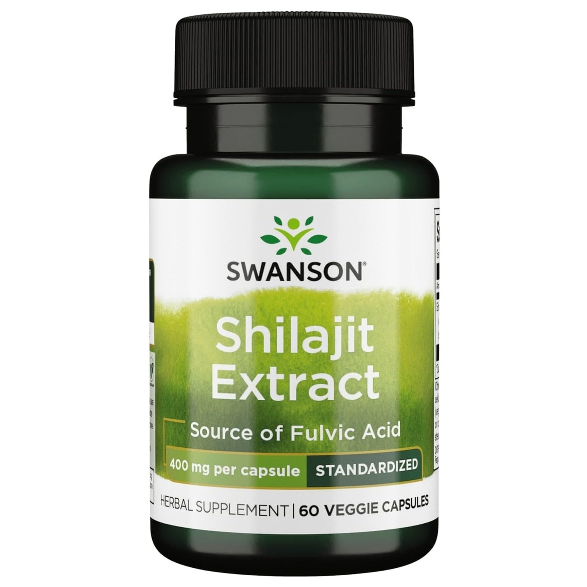 Swanson Shilajit Extract Veggie Capsules, 60 Count