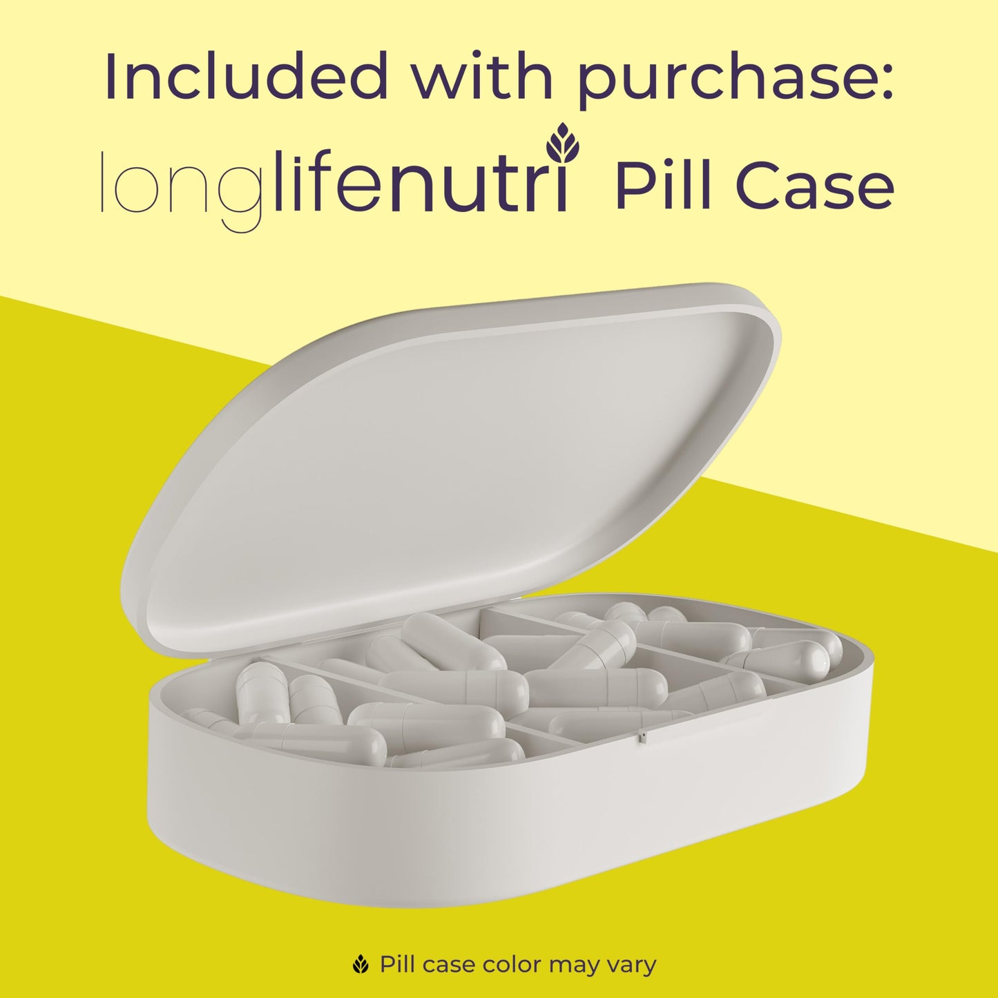 LongLifeNutri Berberine 500mg HCL Extract Vegetarian Capsules, 180 Count