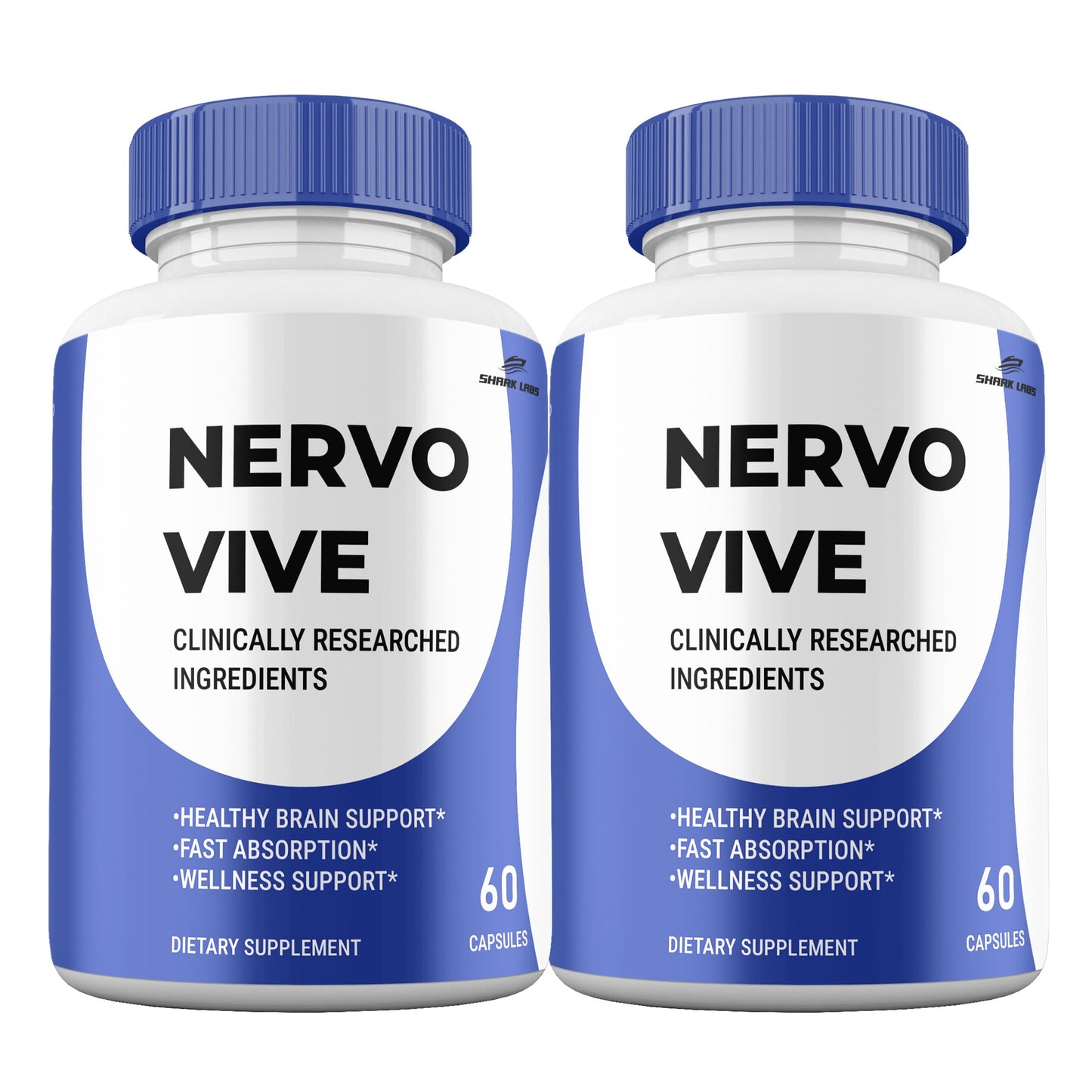 Shark Labs Nervo Vive Capsules, 60 Count