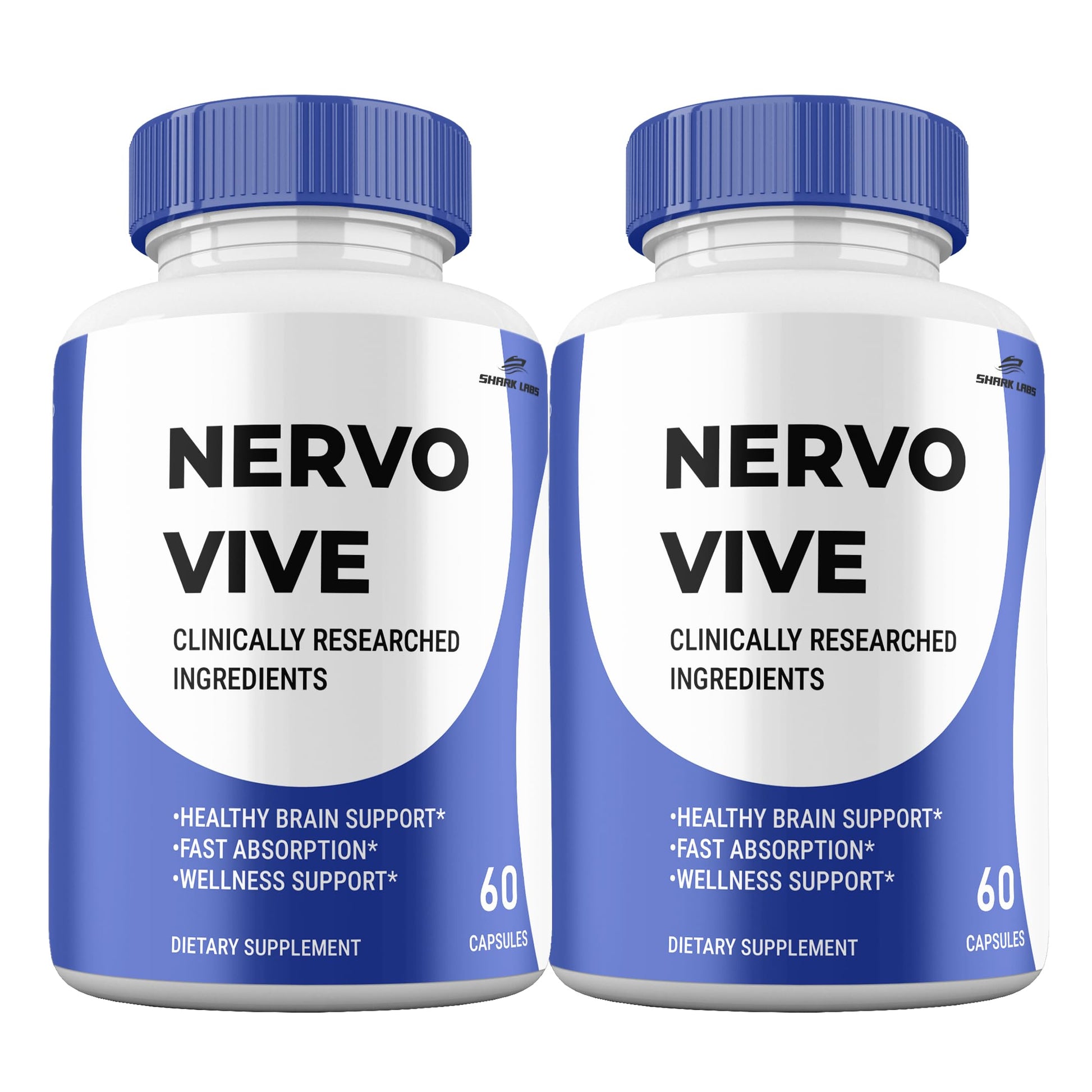 Shark Labs Nervo Vive Capsules, 60 Count