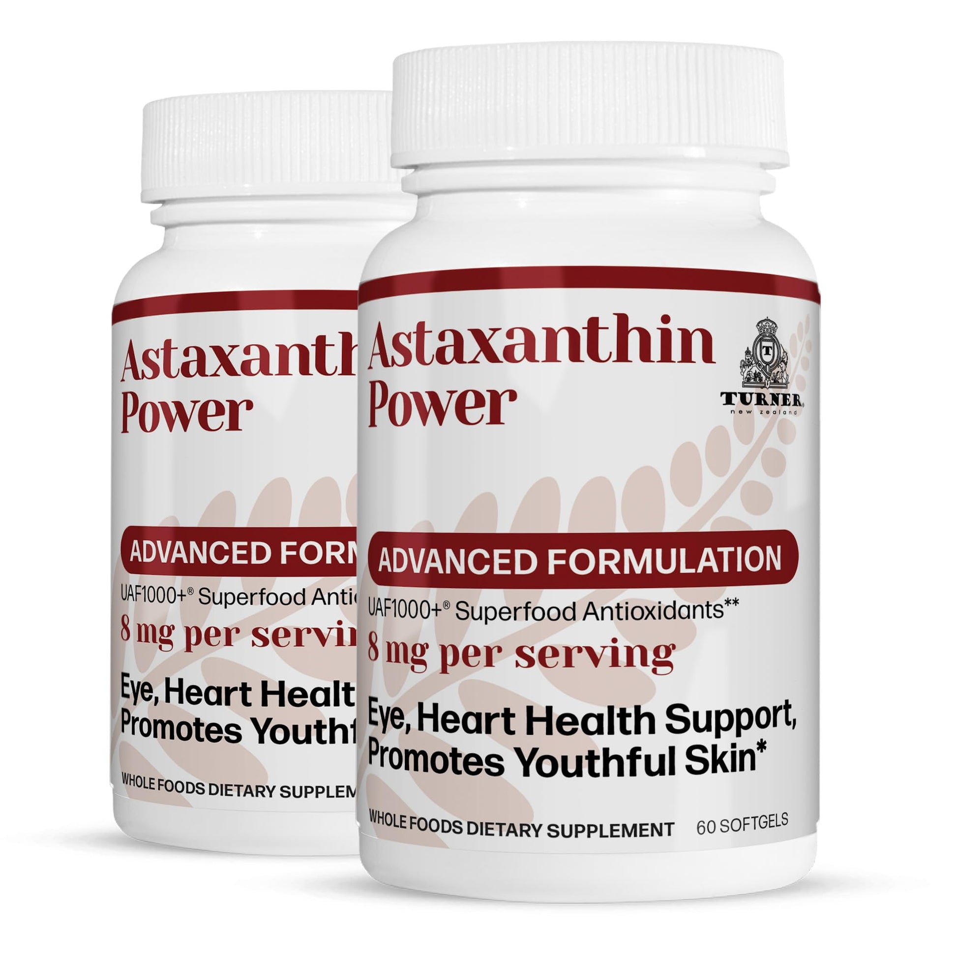 TURNER New Zealand Astaxanthin Power with UAF1000+ Softgels 120