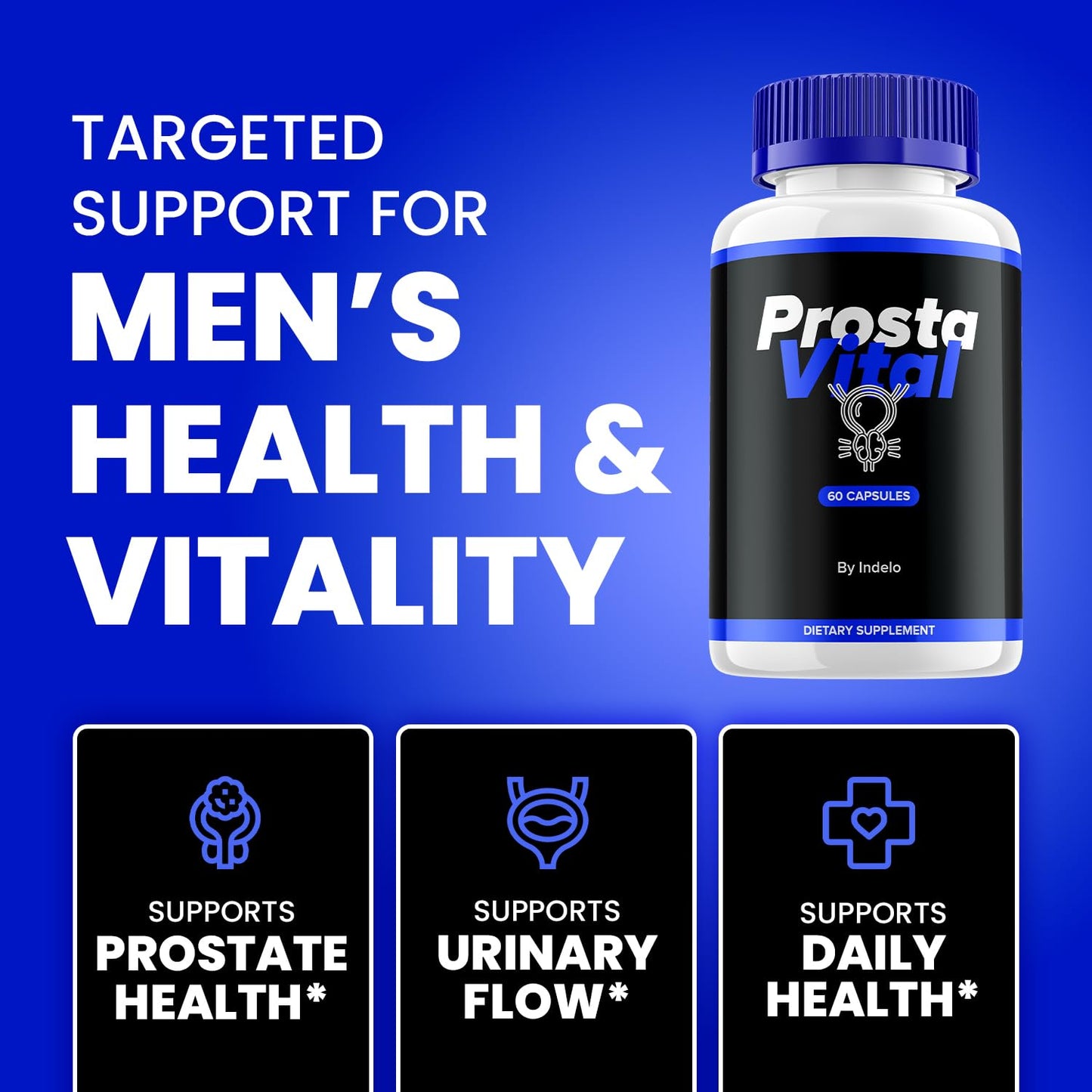 Indelo ProstaVital Capsule 60 Count