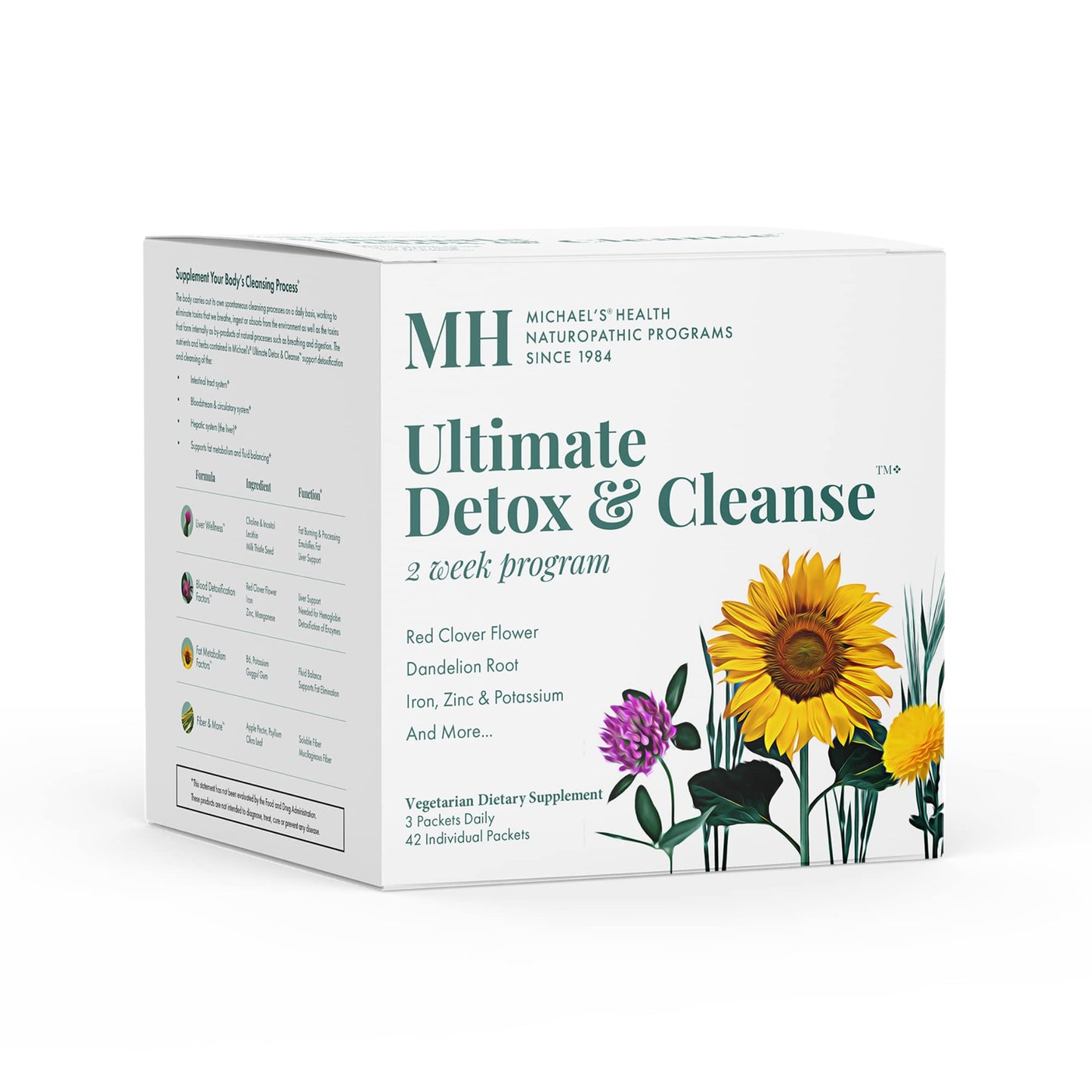 MICHAEL'S Health Naturopathic Programs Ultimate Detox & Cleanse 2 Week Program Tablet, 168 Count