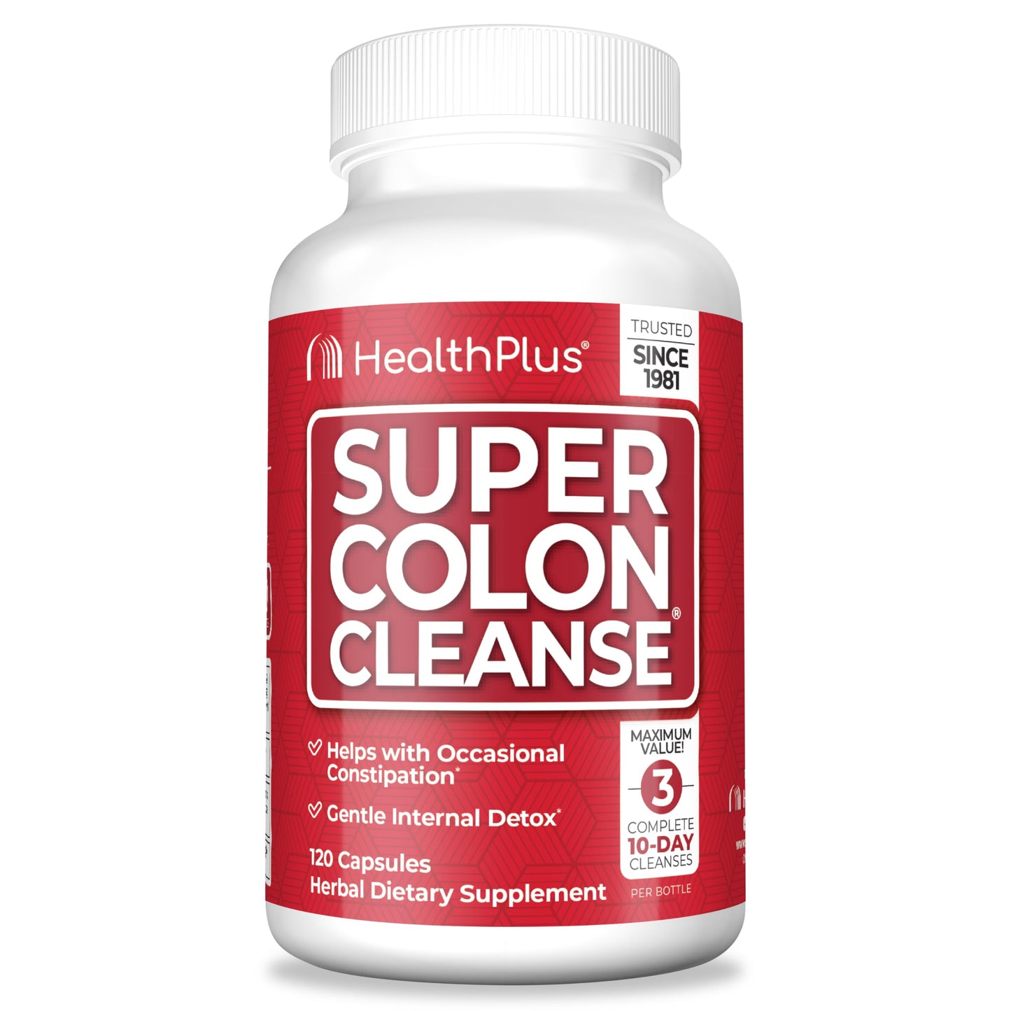 Health Plus Super Colon Cleanse 120 Capsules