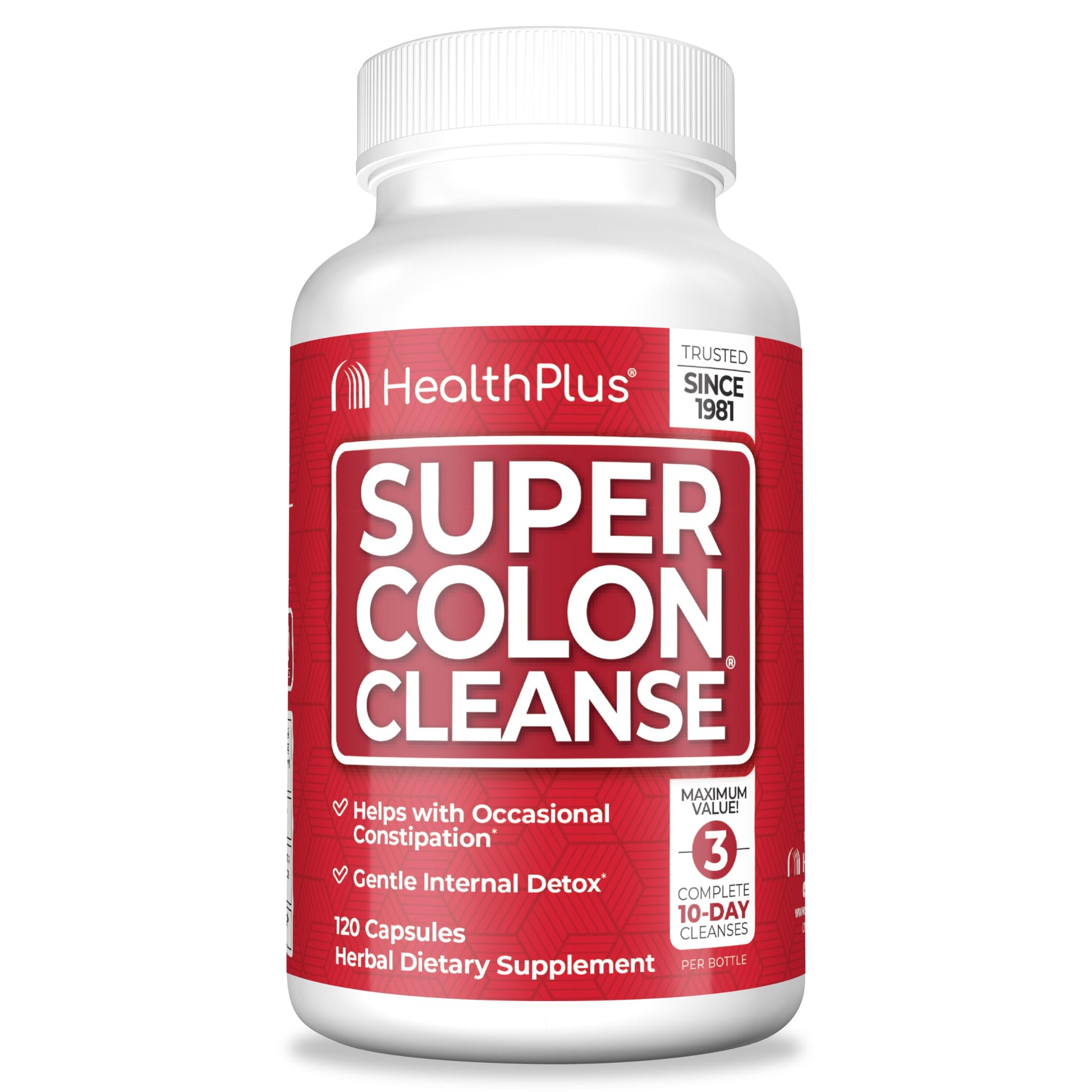 Health Plus Super Colon Cleanse 120 Capsules