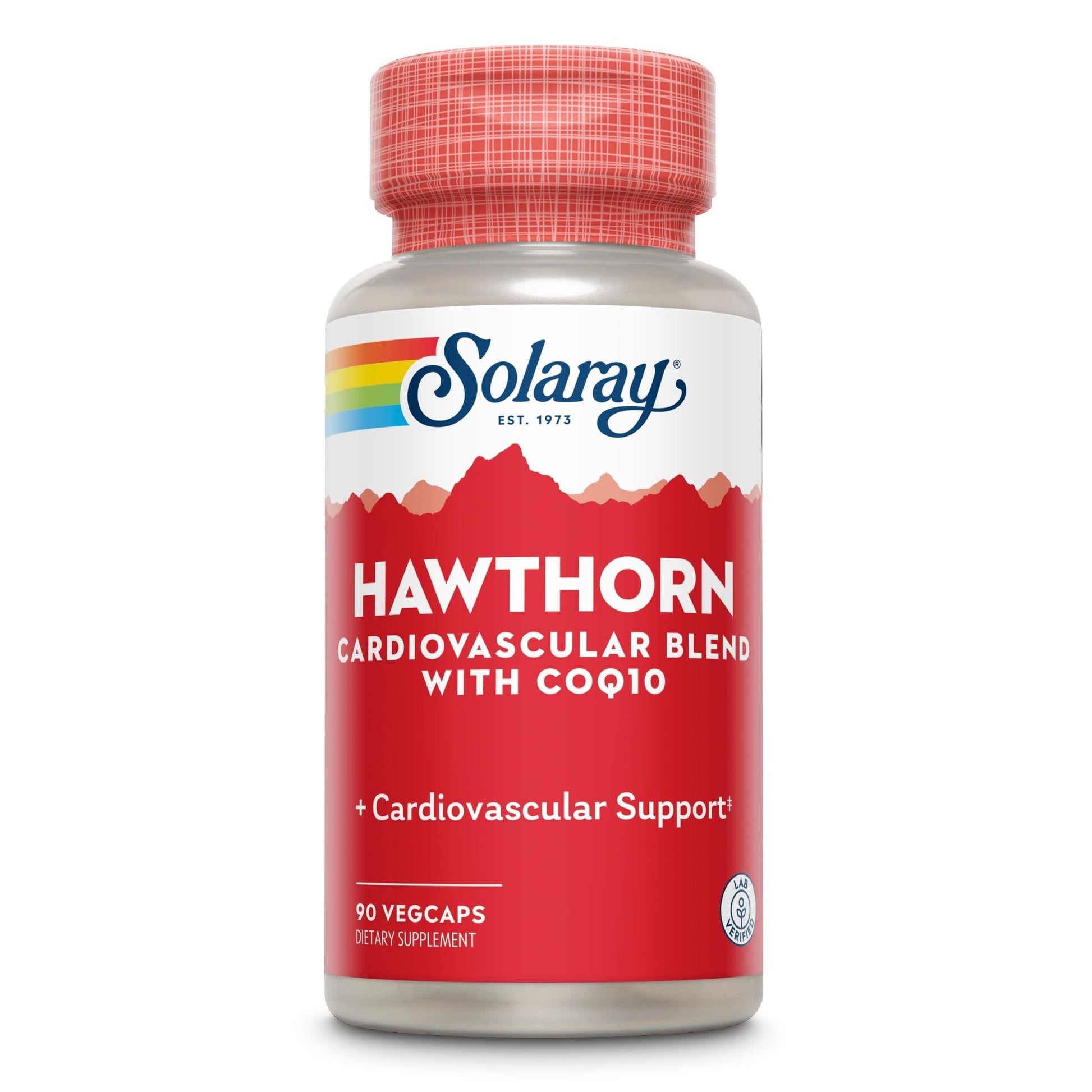 Solaray Hawthorn Special Formula 150mg Capsules, 90 Count