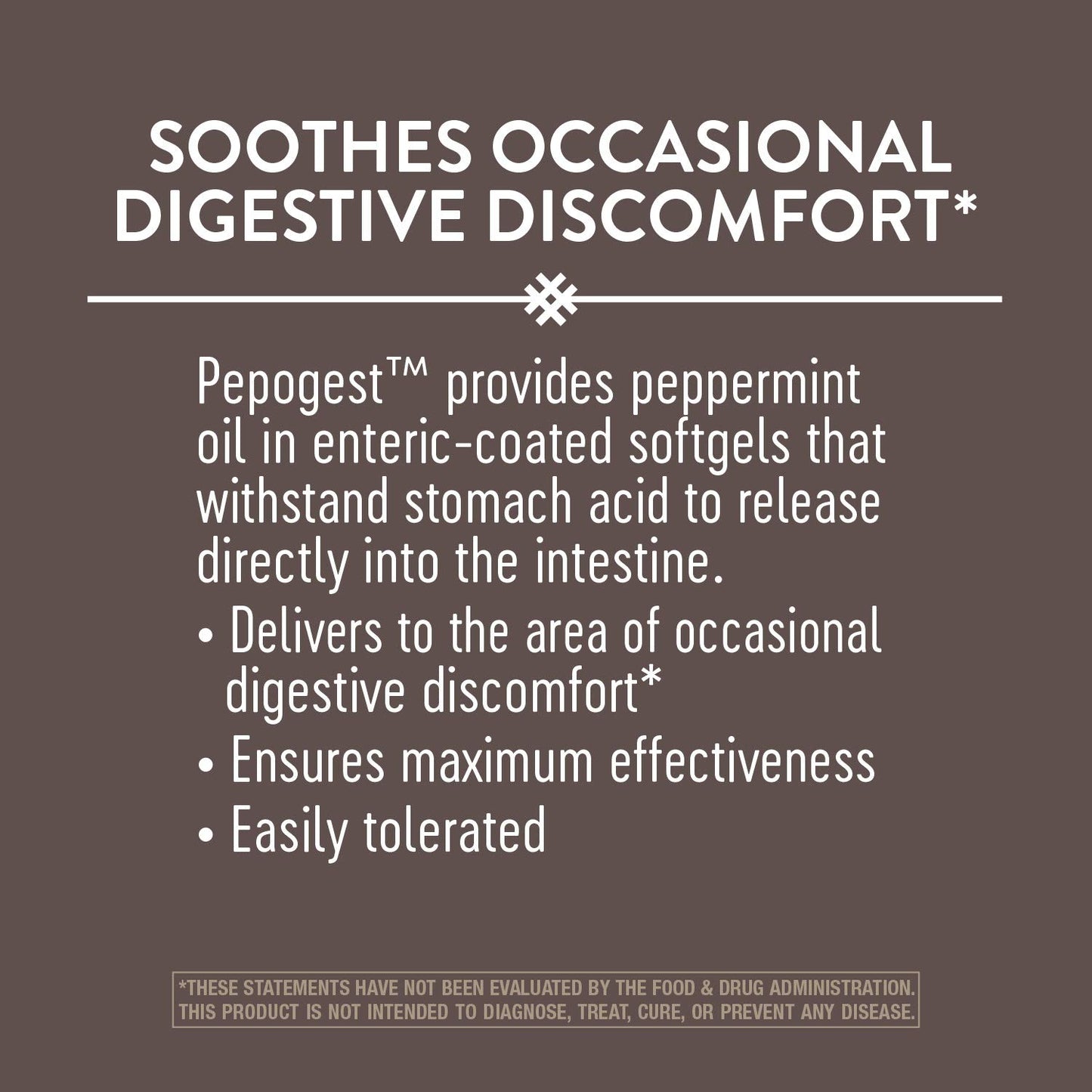 Nature's Way Pepogest Enteric-Coated Peppermint Oil Softgels 120