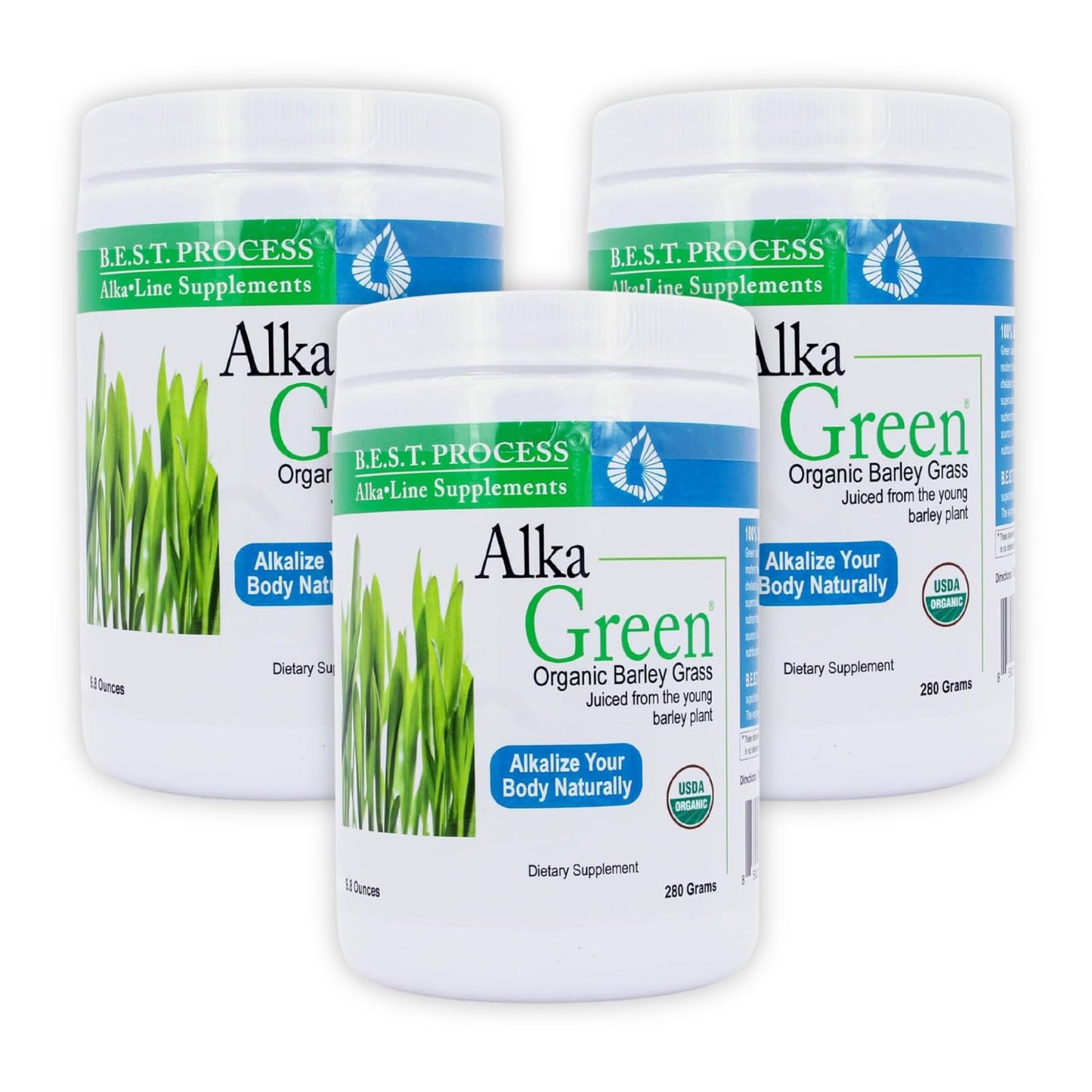 Morter HealthSystem Alka•Green Powder, 3 Pack
