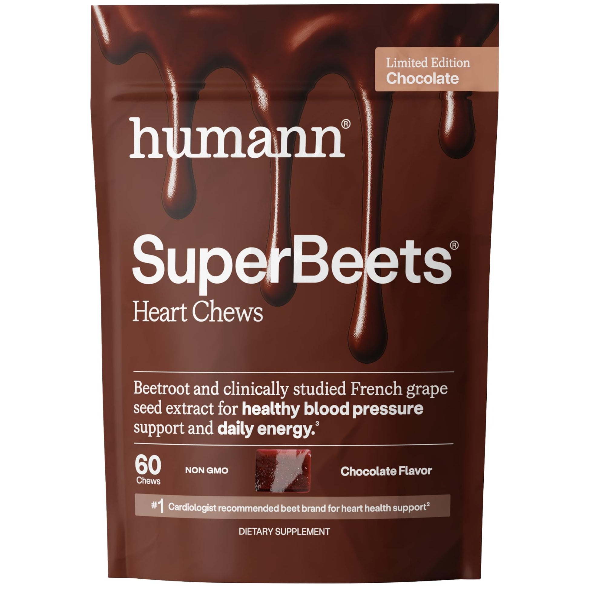 HumanN SuperBeets Heart Chews Chew 60 Count