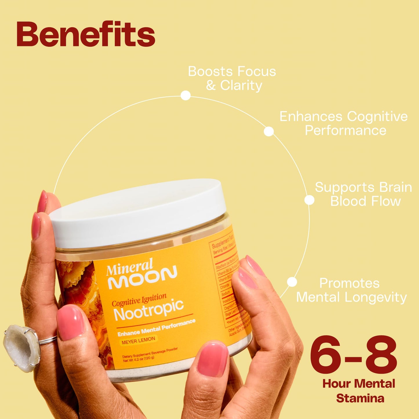 Mineral Moon Cognitive Ignition Nootropic Powder 4.2