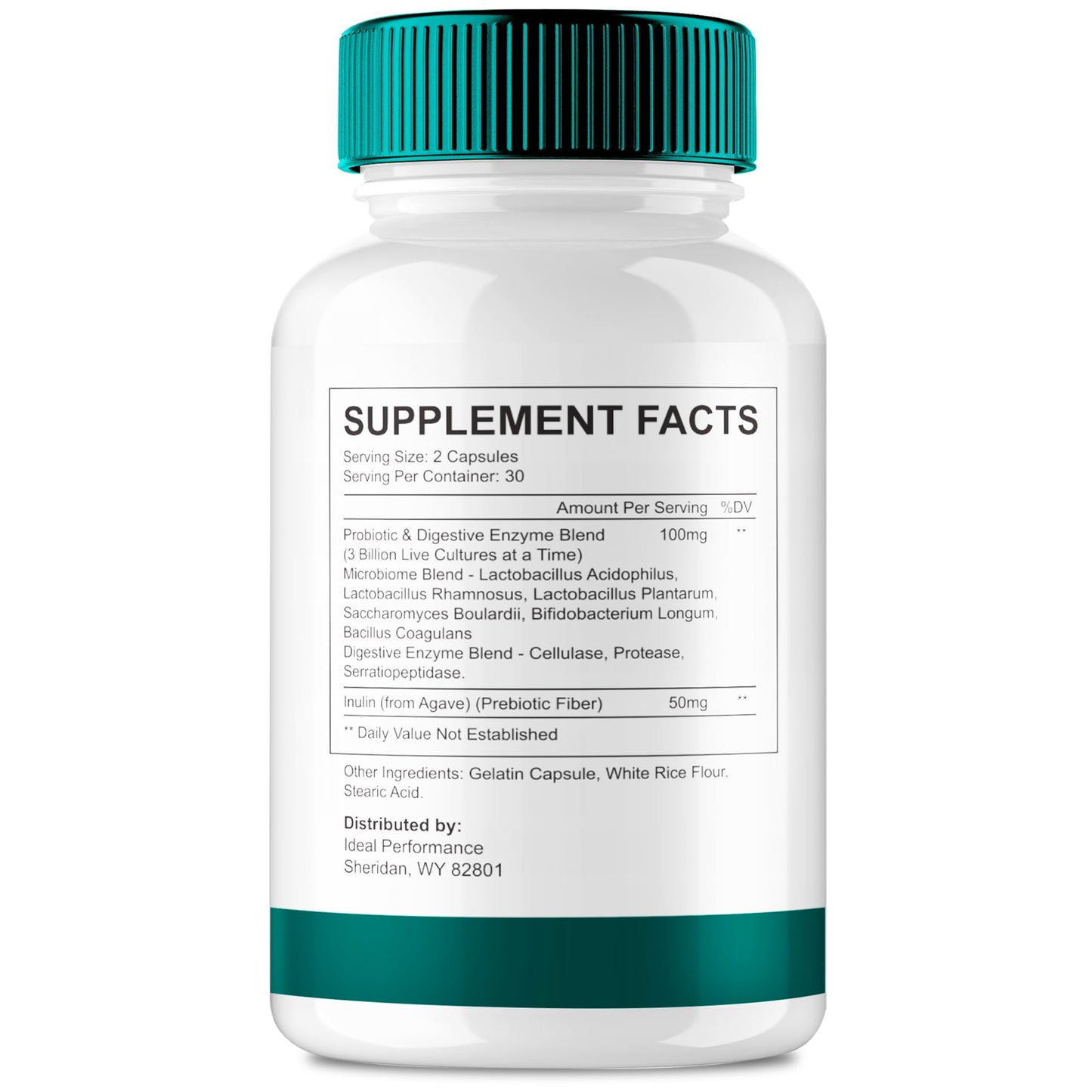 IDEAL PERFORMANCE Healthy Flow Cleanse Capsules 120