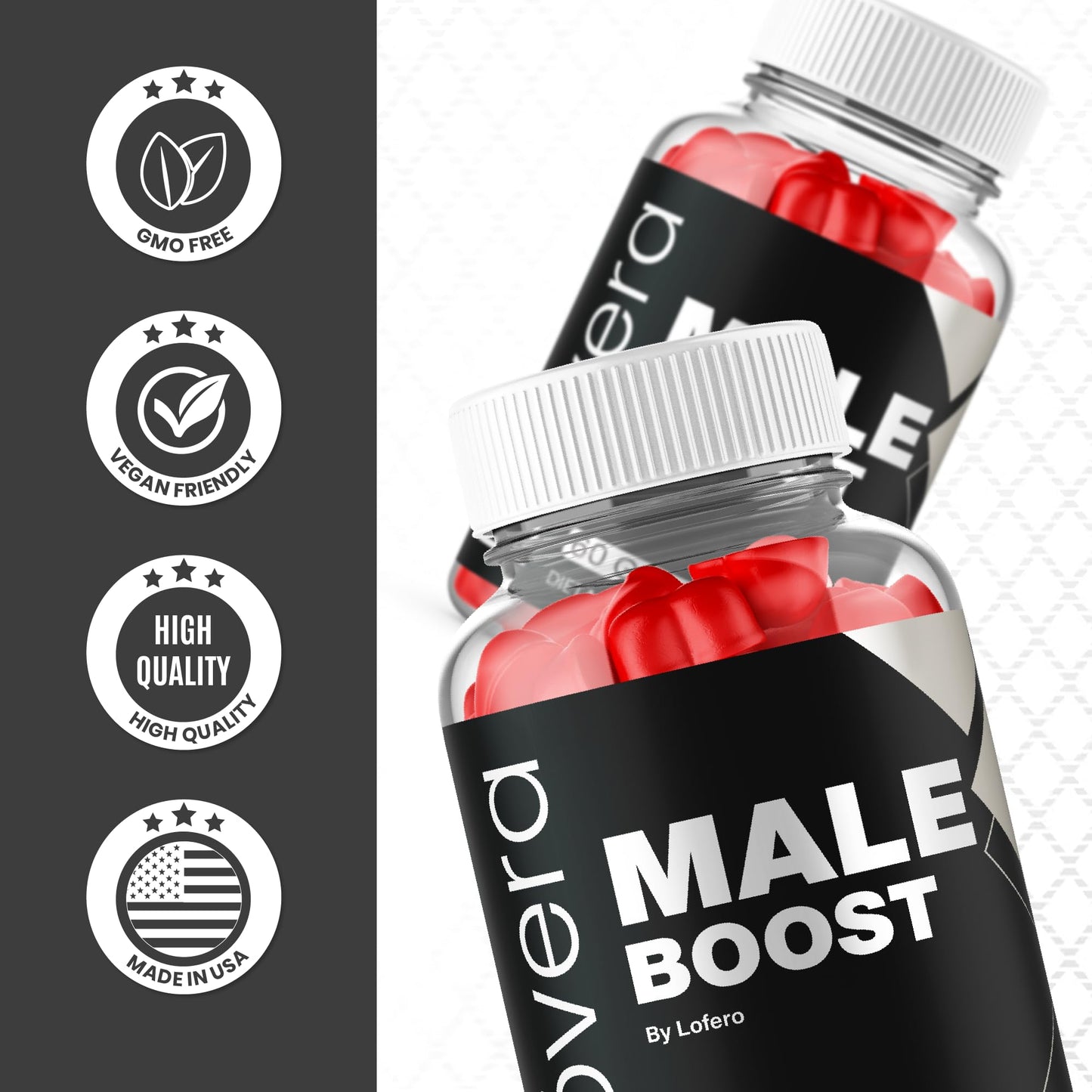 Lofero Biovera Gummies for Men 120 Gummies