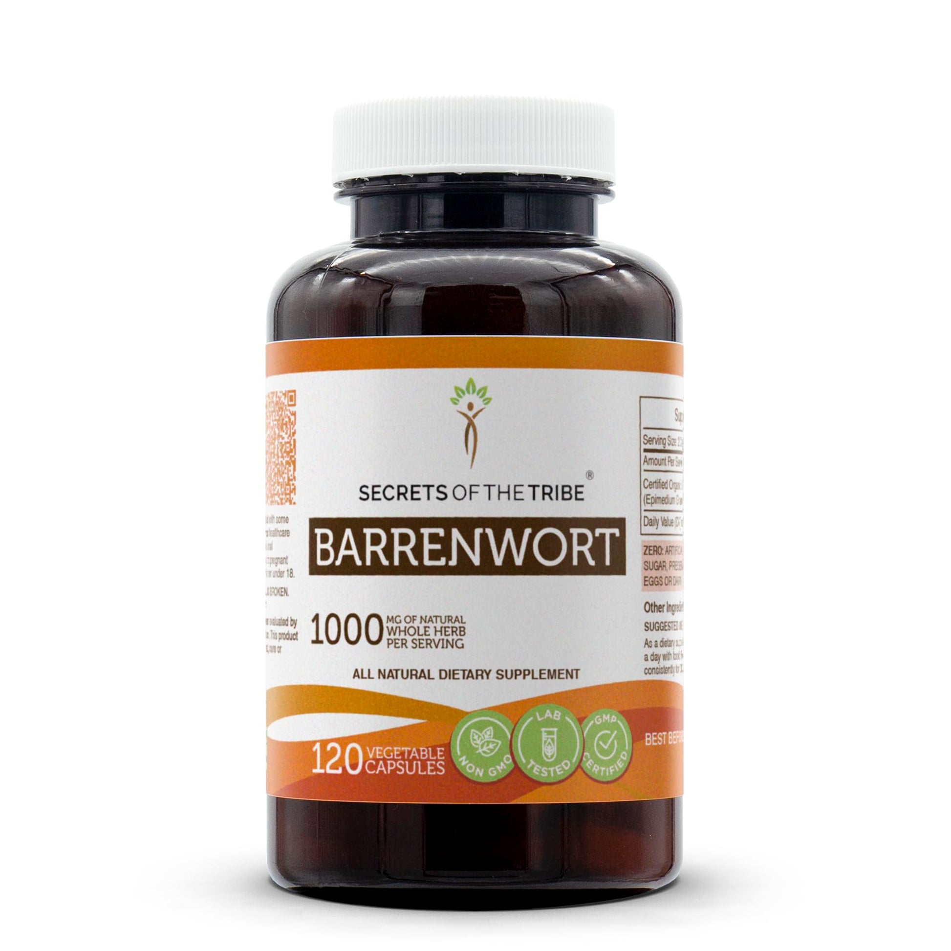 Secrets of the Tribe Barrenwort 120 Capsules