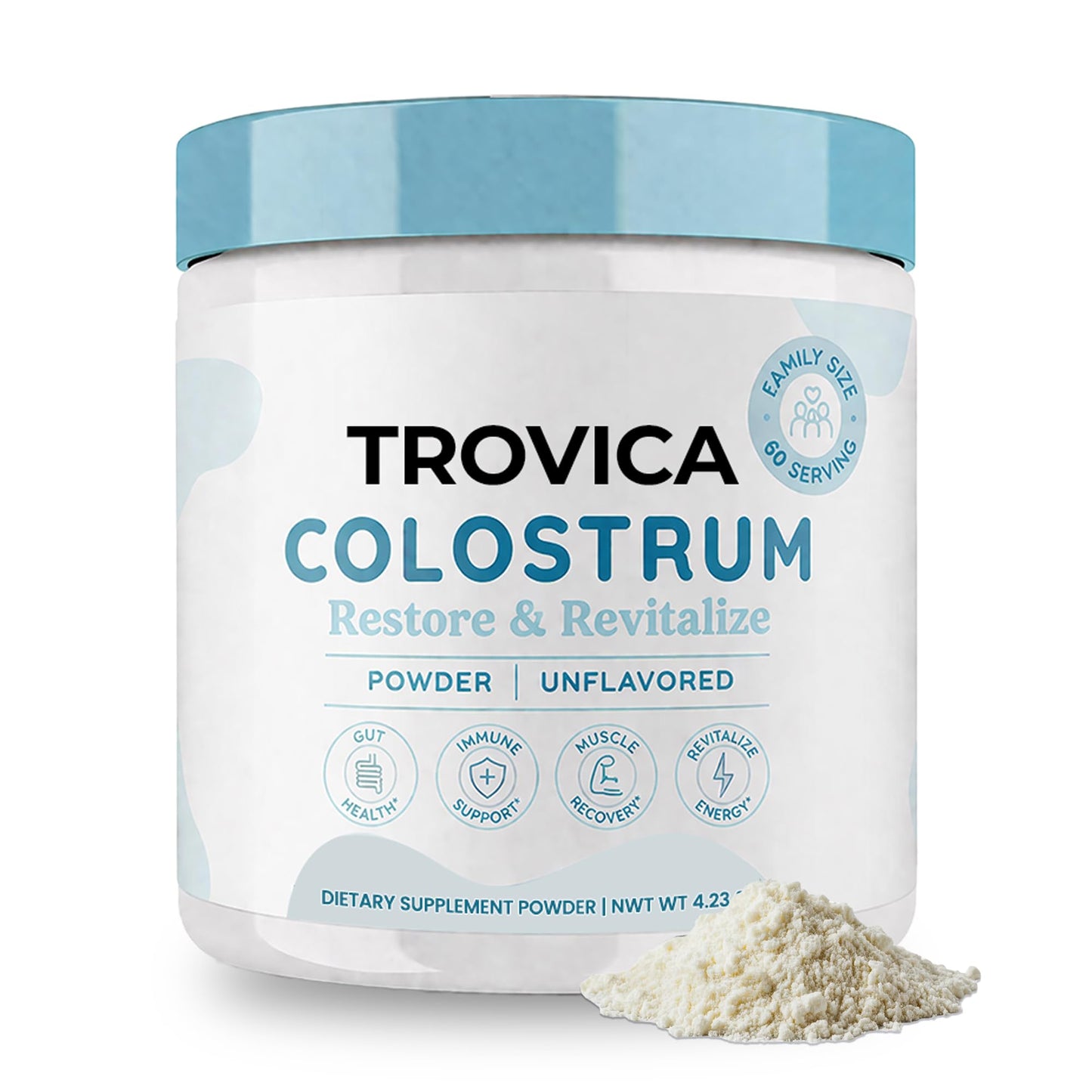 TROVICA Colostrum Powder 4.23 Ounce