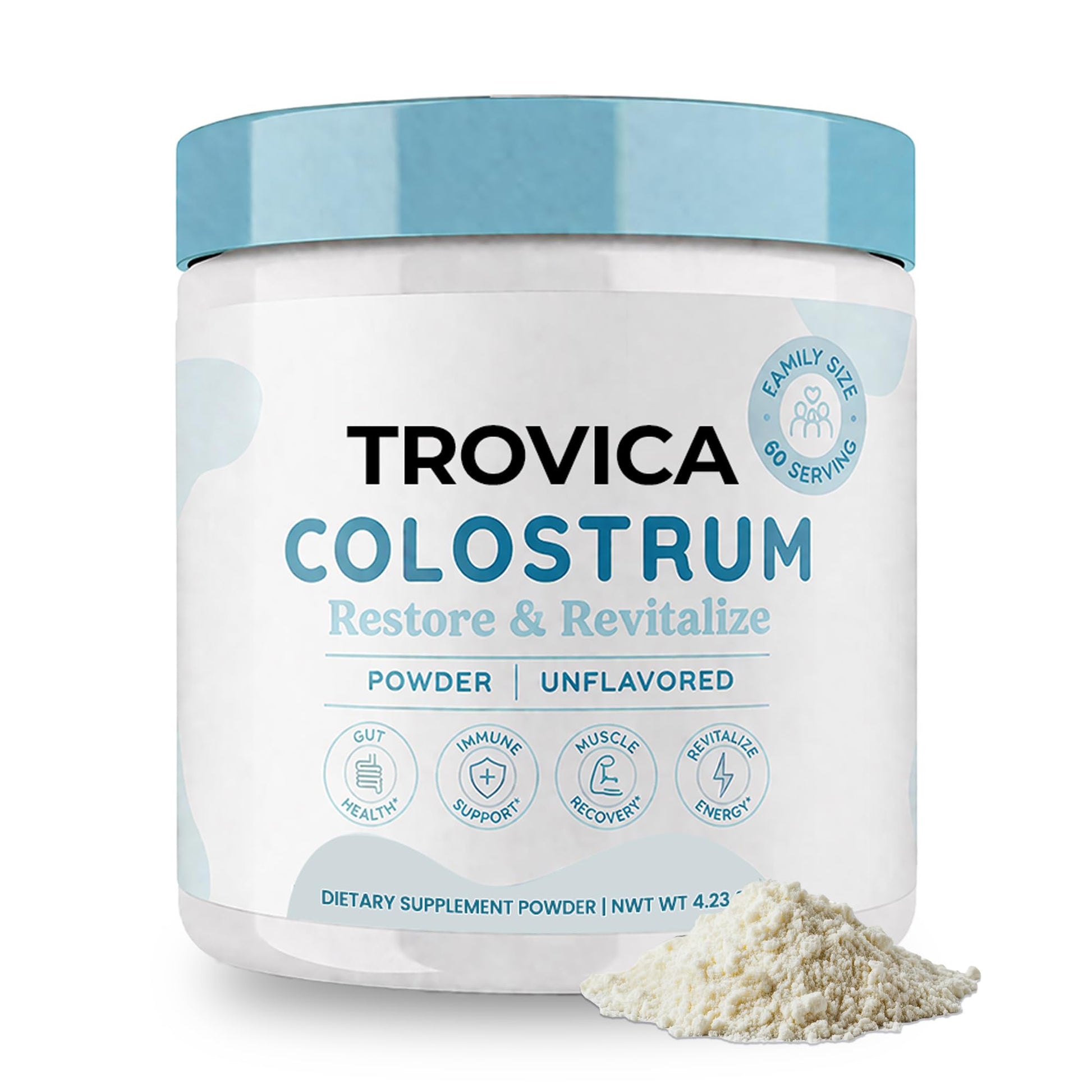 TROVICA Colostrum Powder 4.23 Ounce